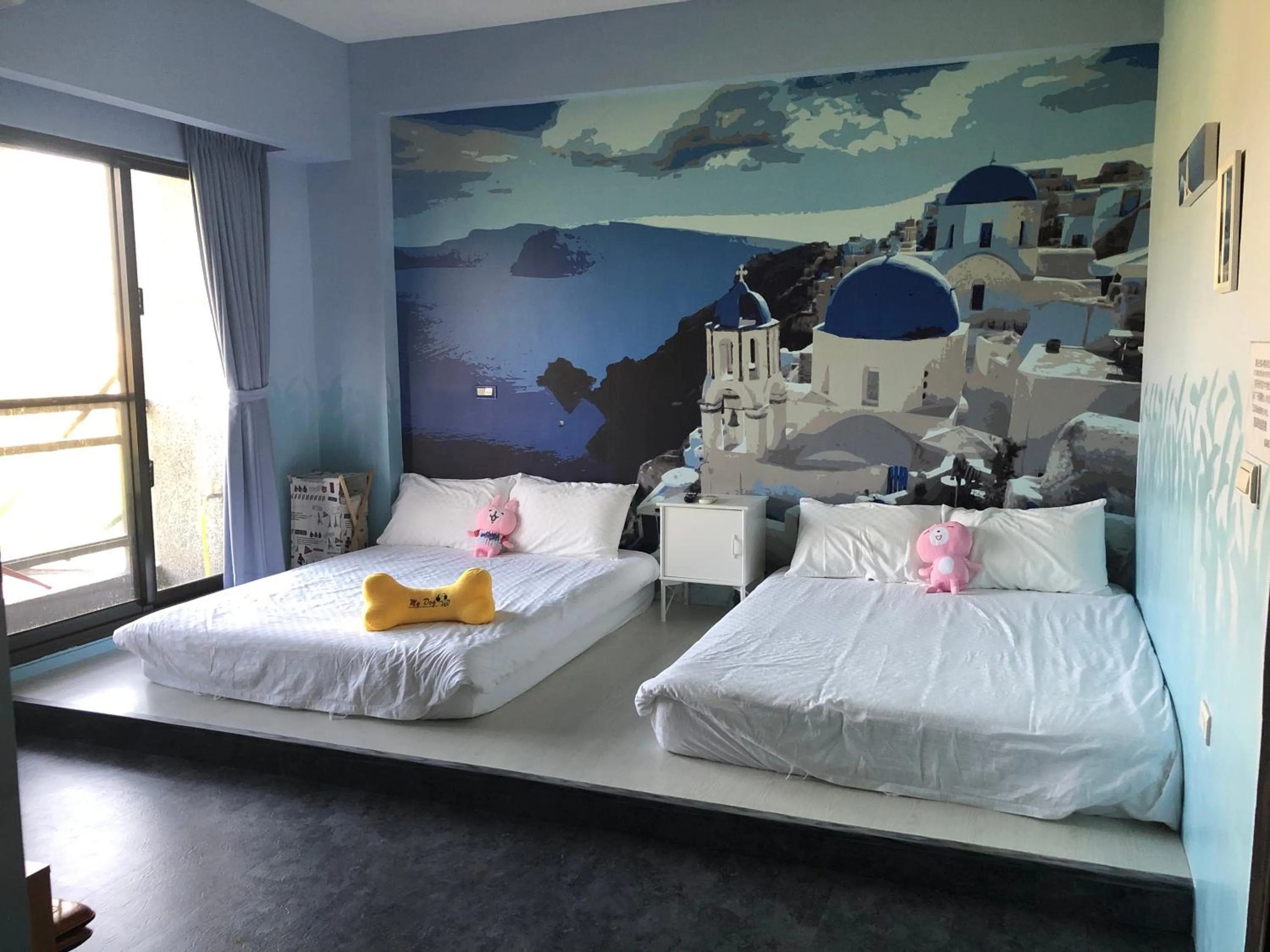 Bed in Ching Yu Rou B&B