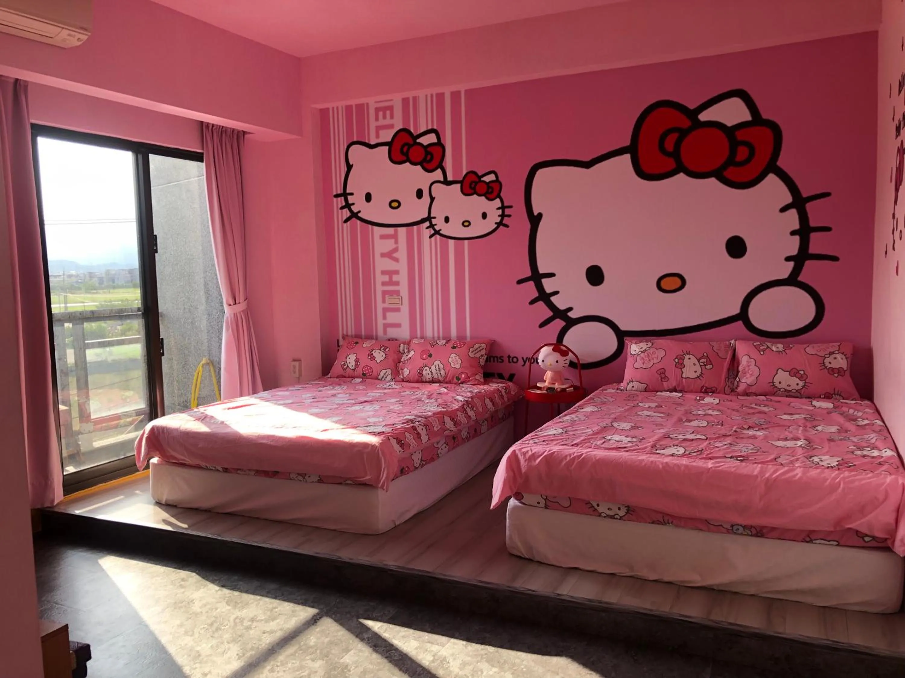 Bed in Ching Yu Rou B&B