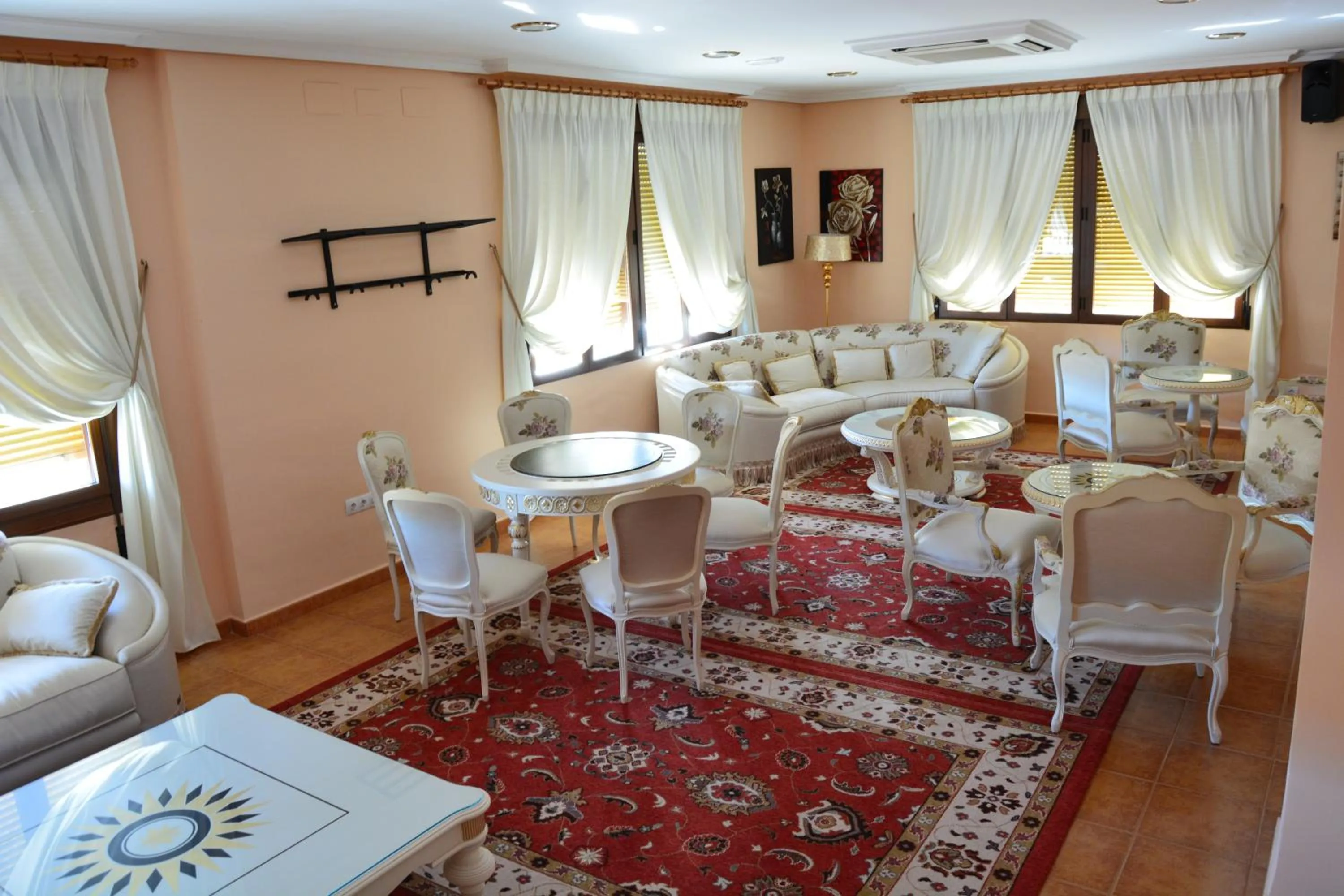 Communal lounge/ TV room in Hotel Flor de la Mancha