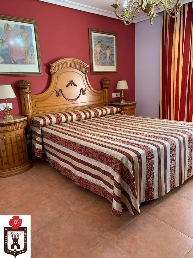 Bed in Hotel Flor de la Mancha