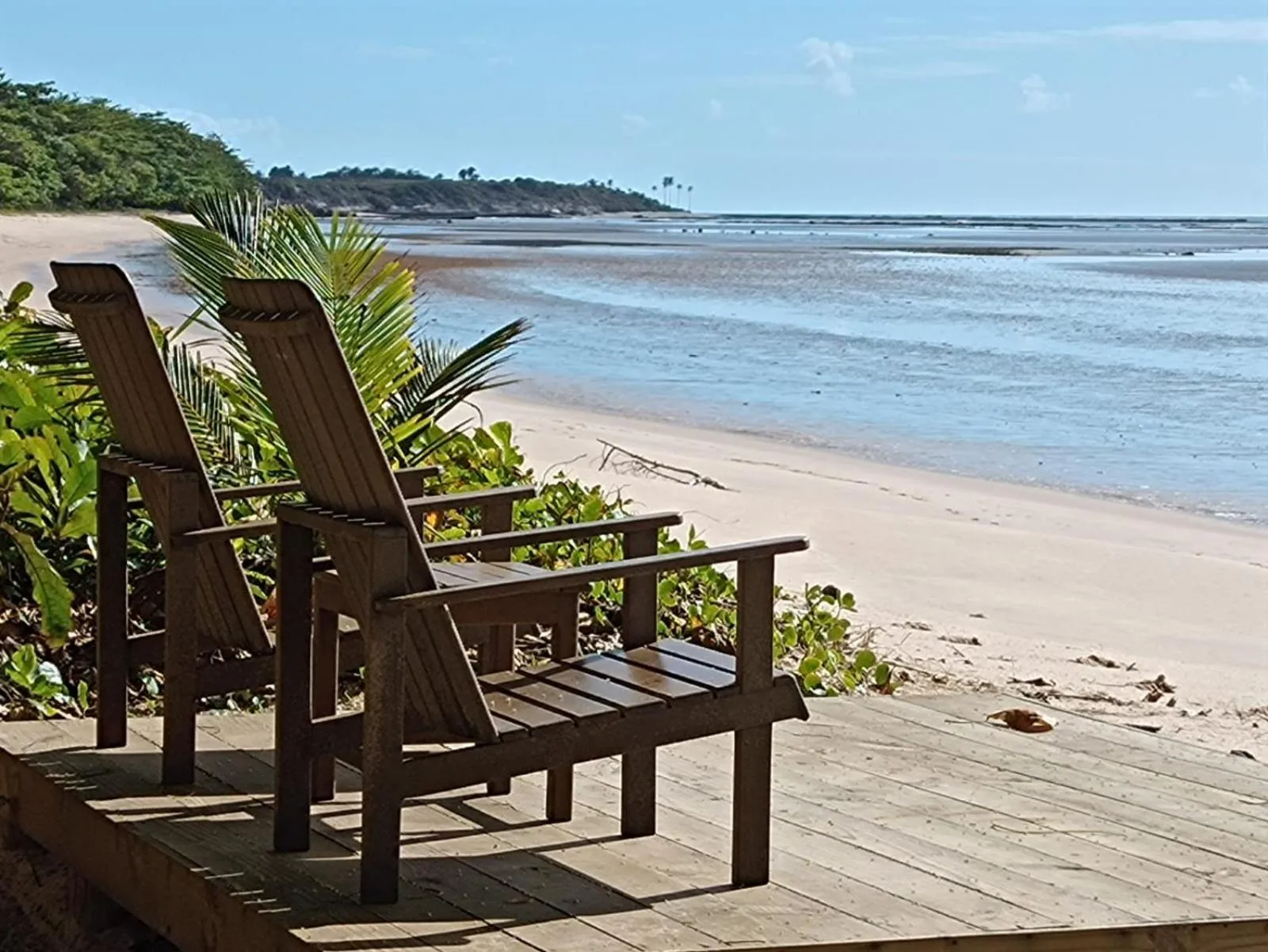 Beach in Pousada Maré