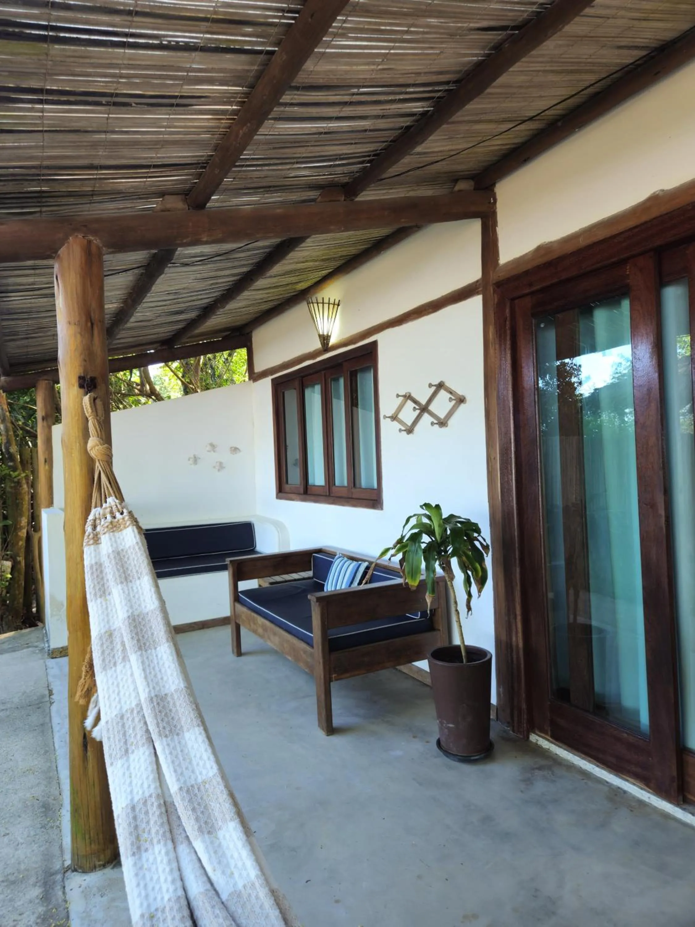Patio in Pousada Maré