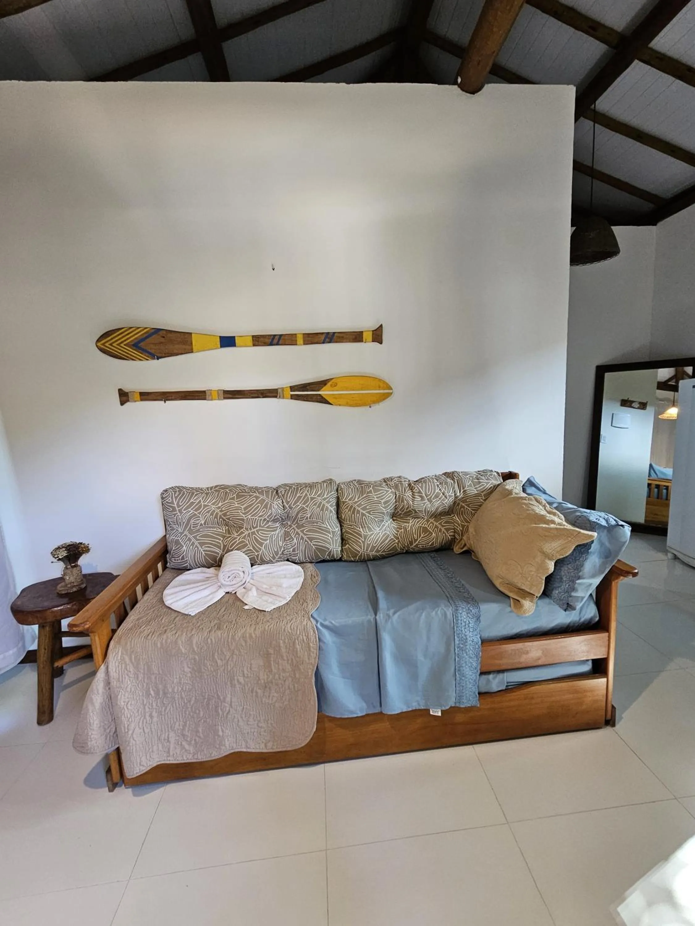 Living room in Pousada Maré