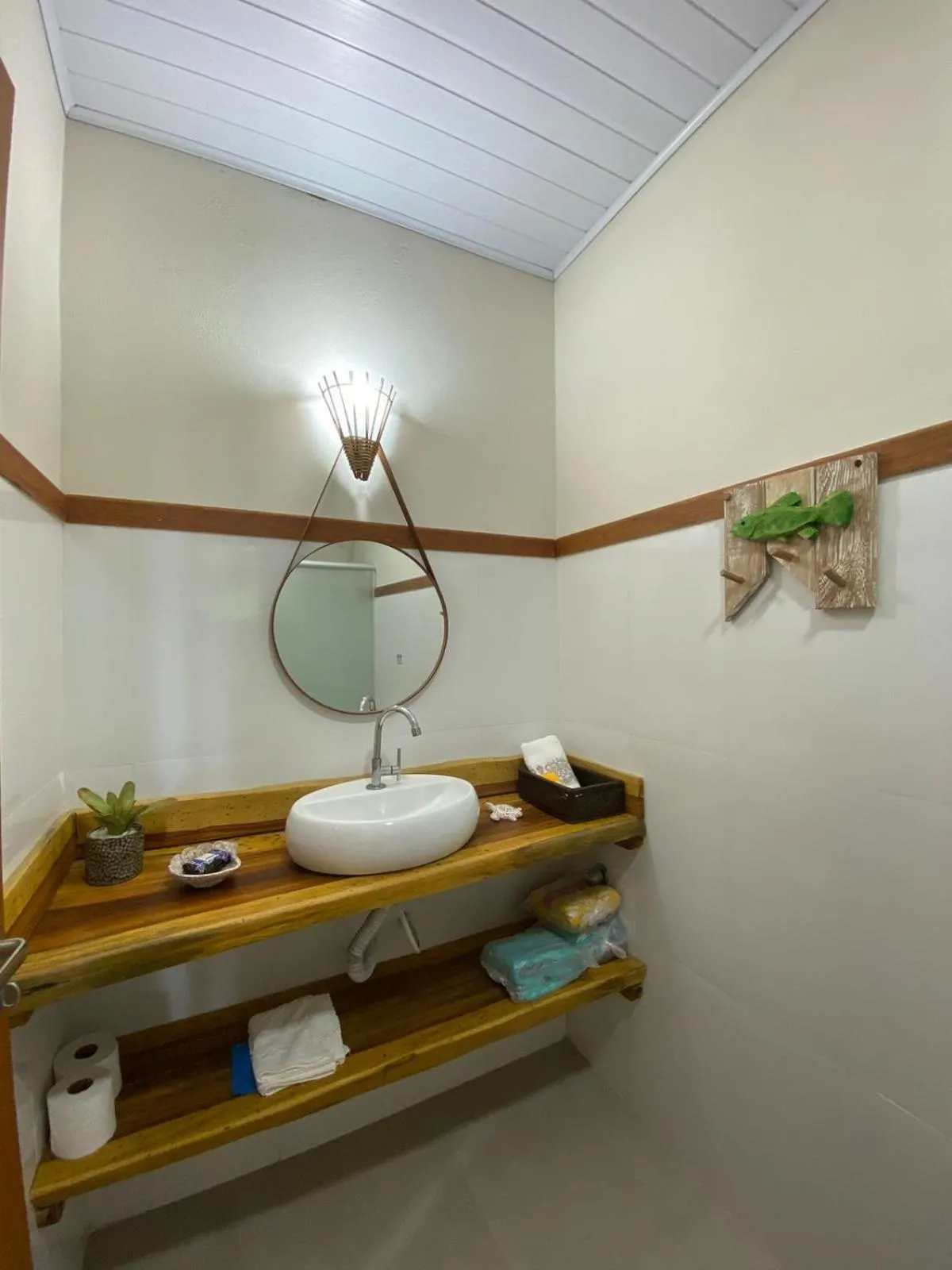Bathroom in Pousada Maré
