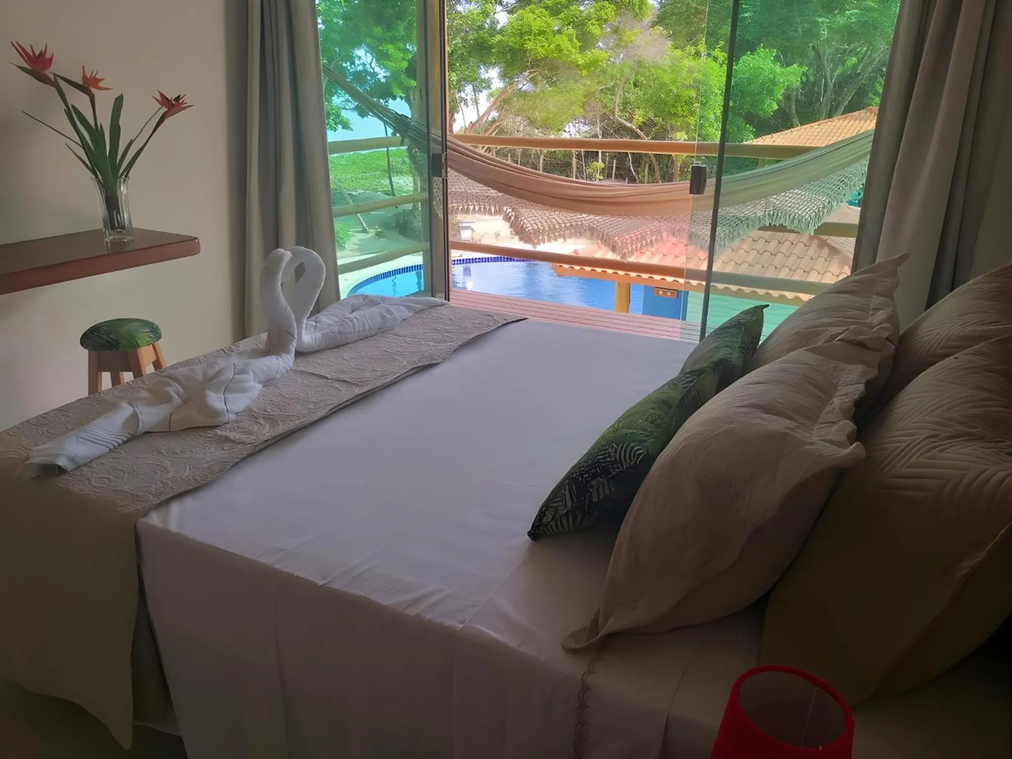 Bedroom, Bed in Pousada Maré