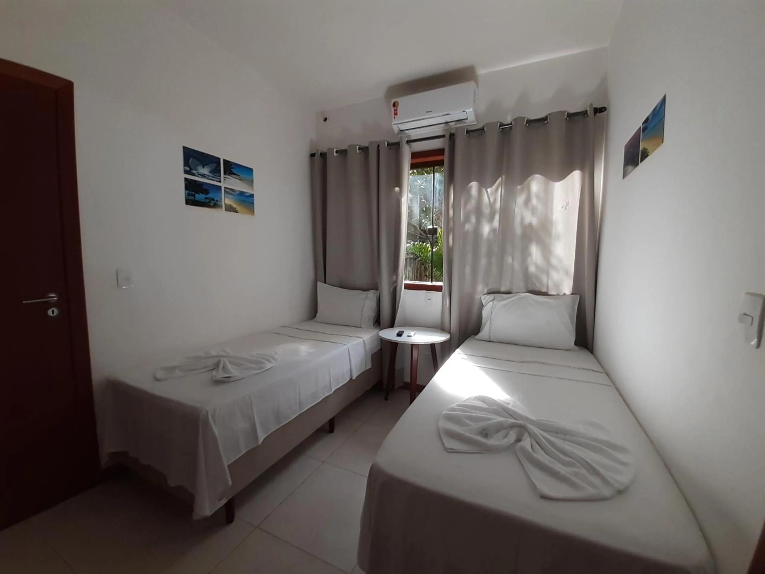 Bed in Pousada Maré