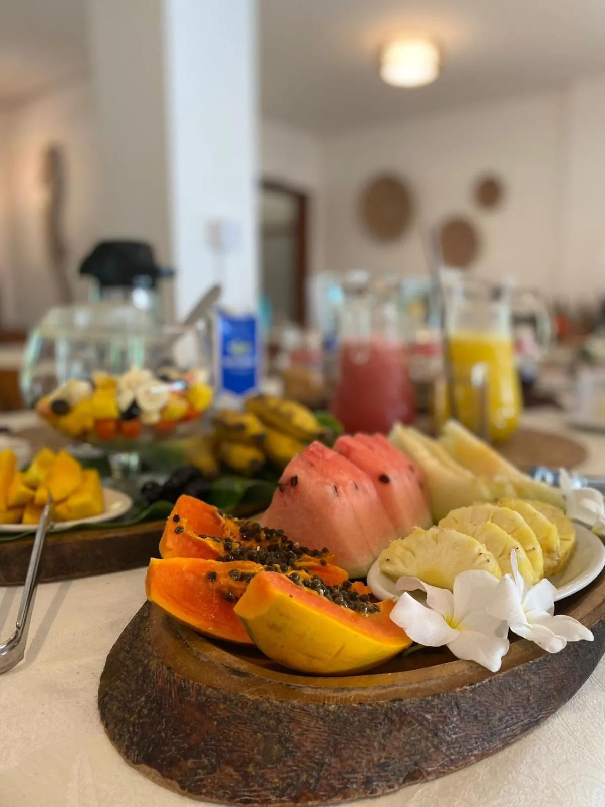 Breakfast in Pousada Maré