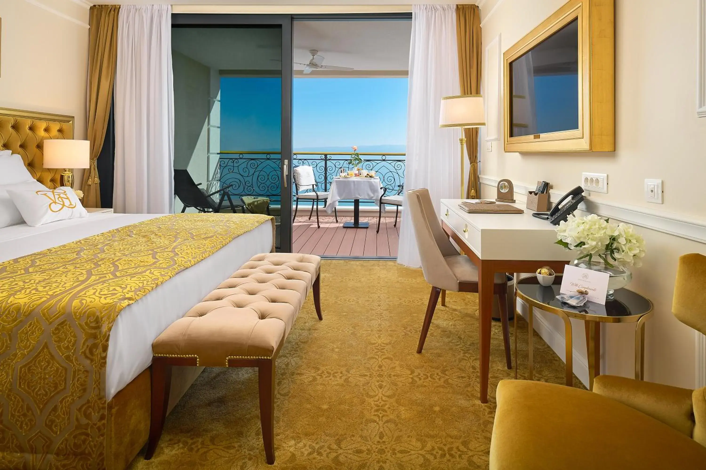 Bed in Hotel Villa Harmony Bed in Hotel Villa Harmony