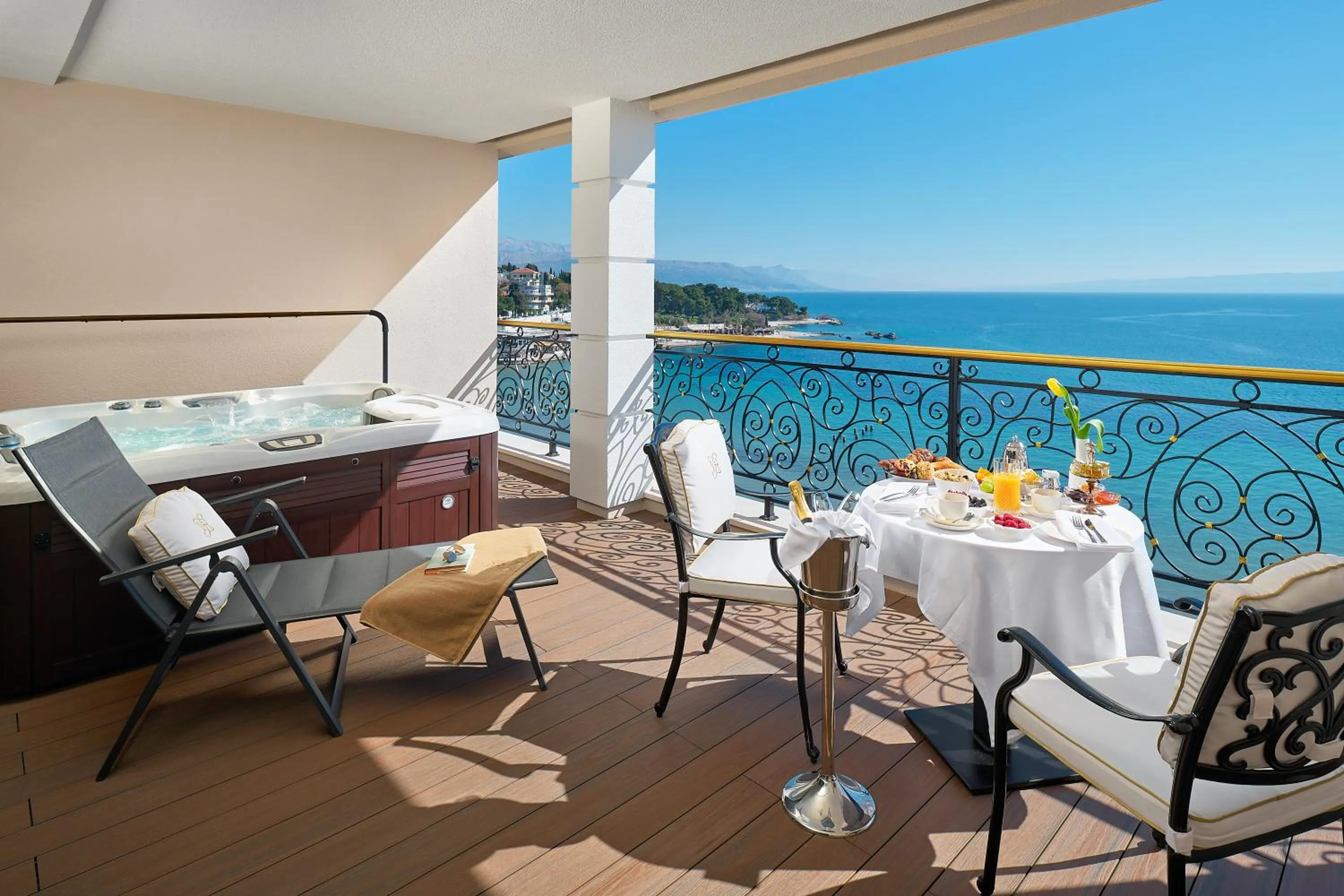 Balcony/Terrace in Hotel Villa Harmony