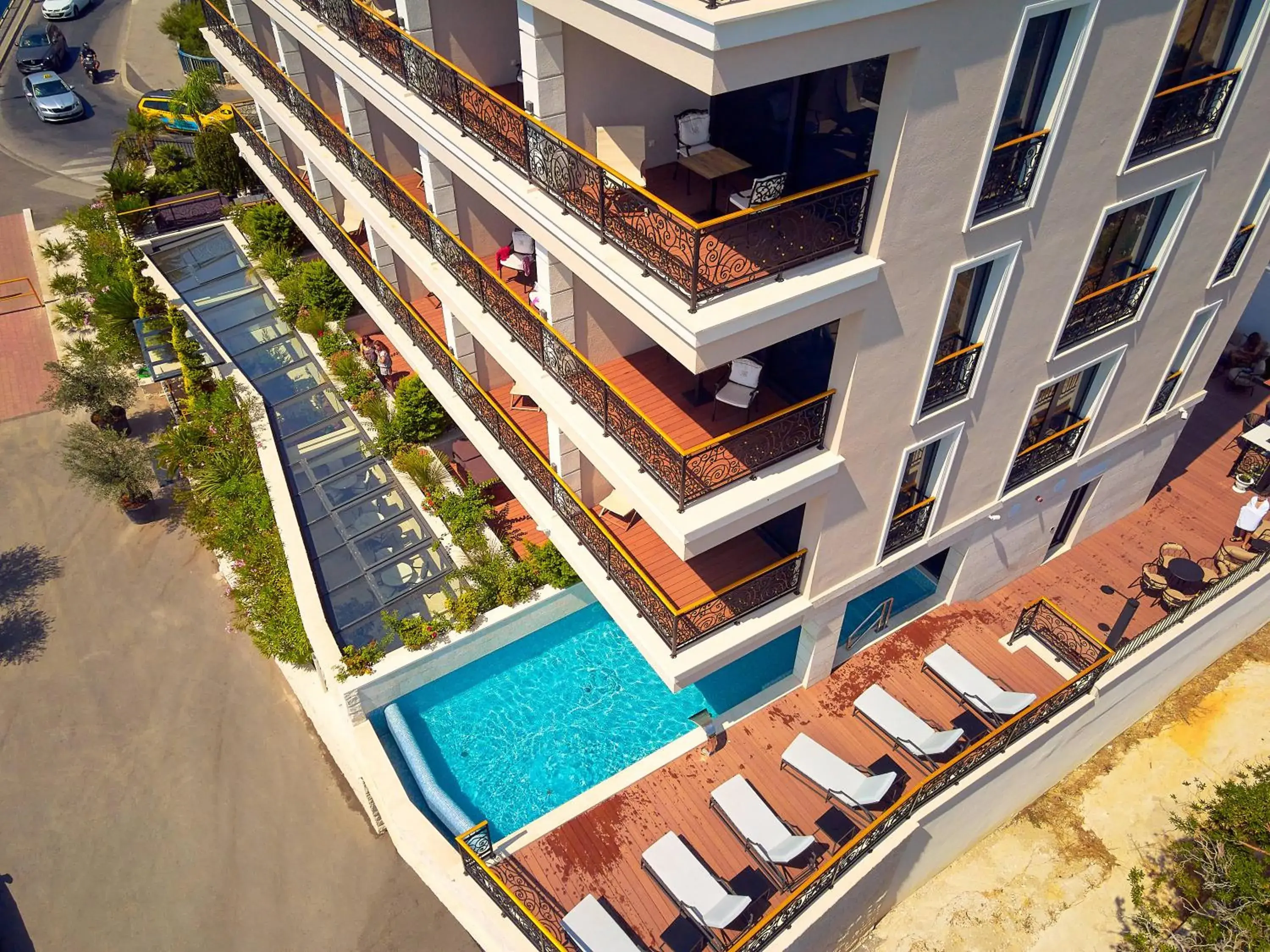 Bird's eye view in Hotel Villa Harmony Bird's eye view in Hotel Villa Harmony