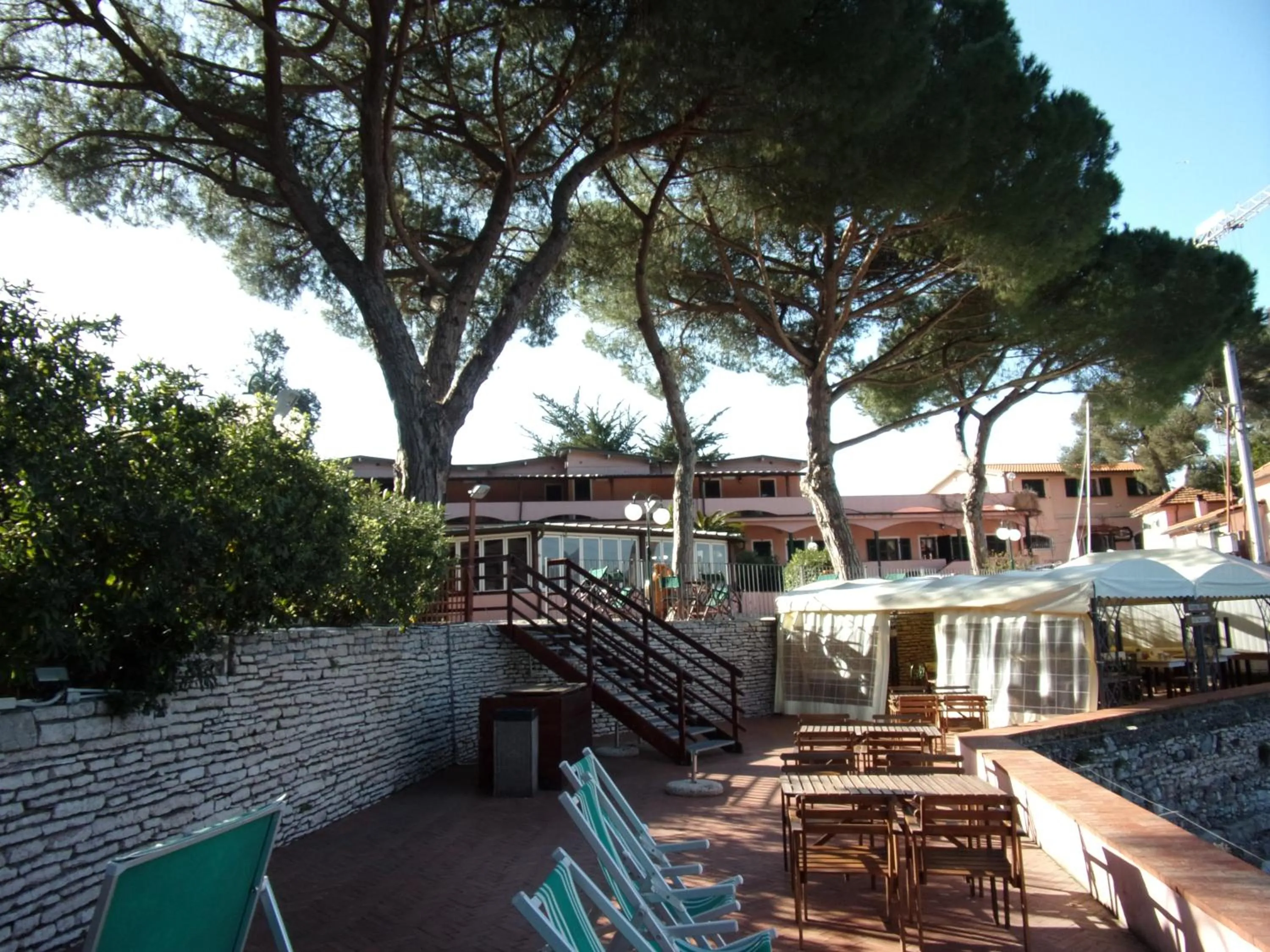 Balcony/Terrace in Hotel Fiascherino