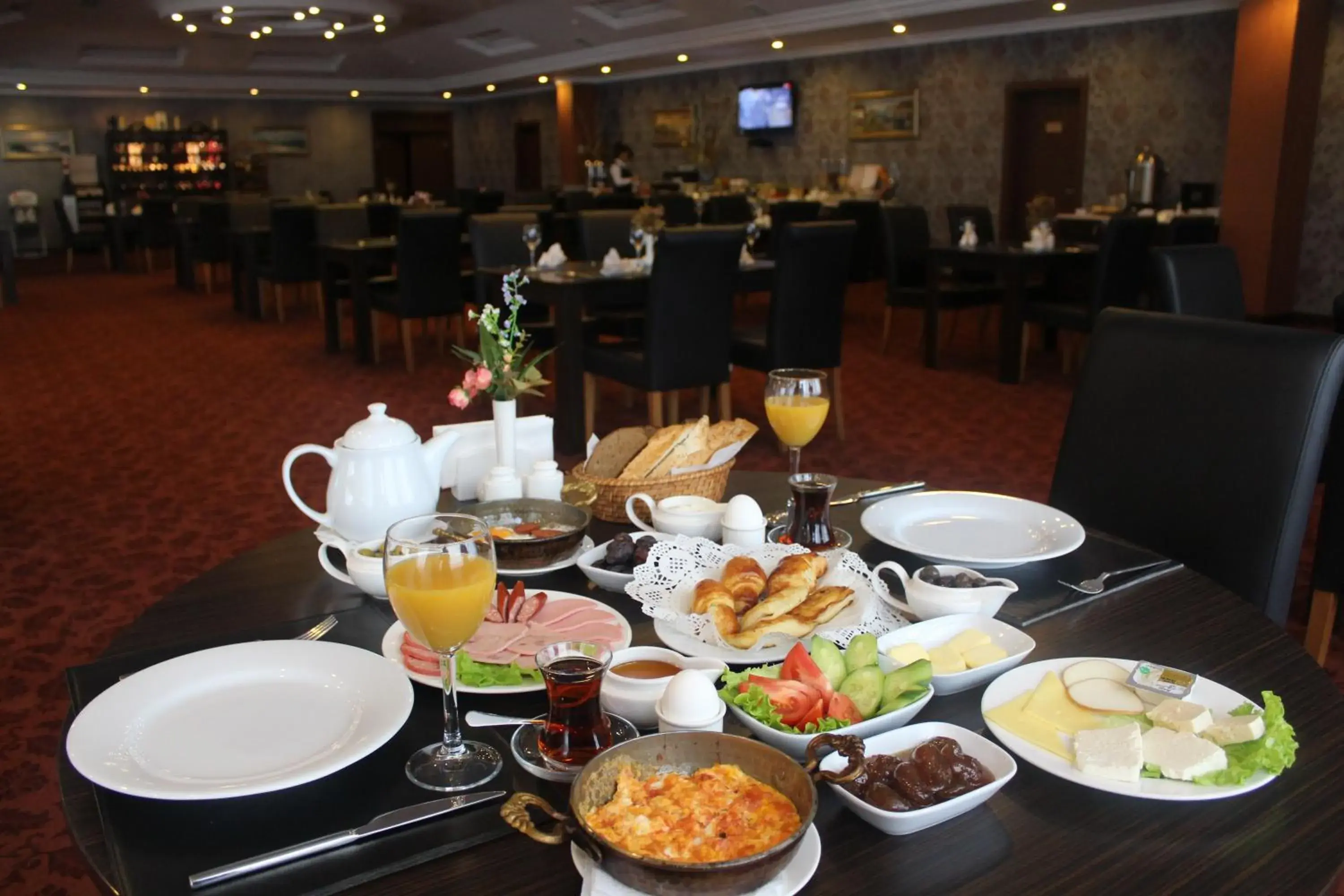 Buffet breakfast in New Baku Hotel Buffet breakfast in New Baku Hotel