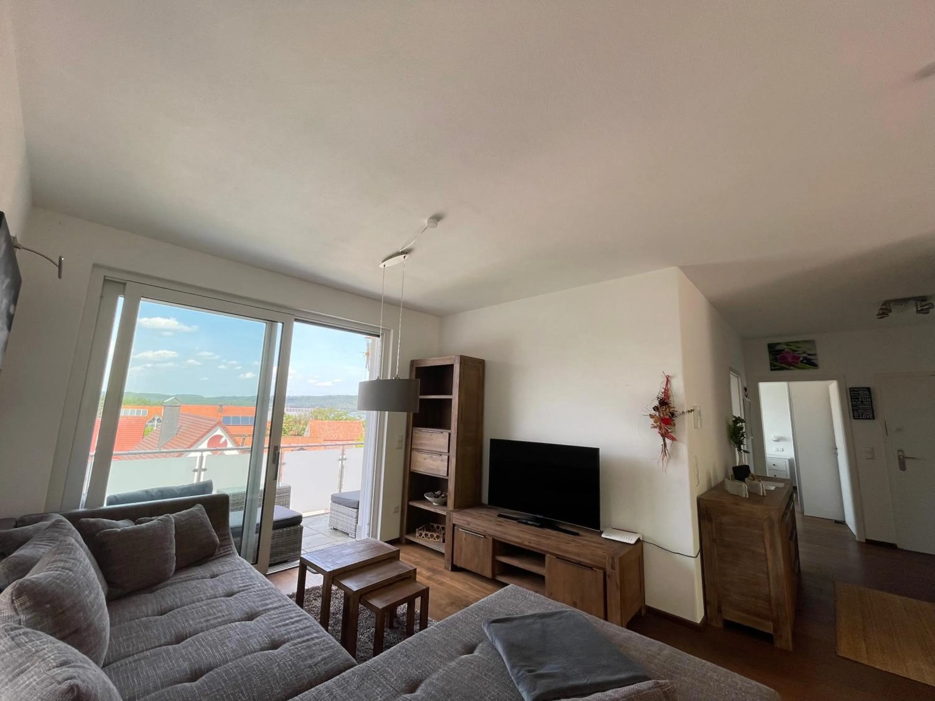 Living room in Ferienwohnung Seeblick
