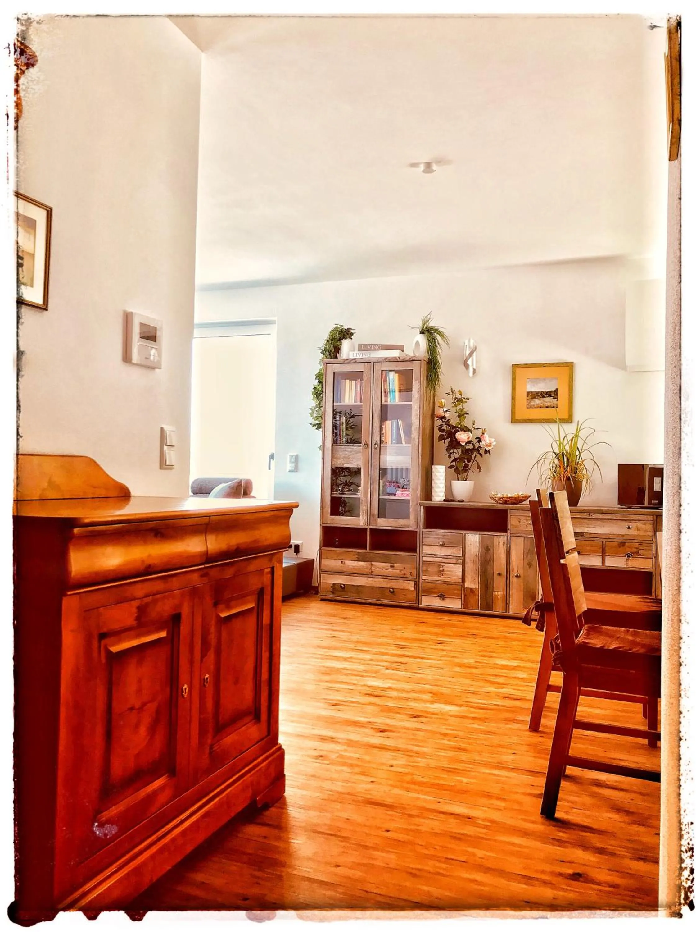 Living room in Ferienwohnung Seeblick