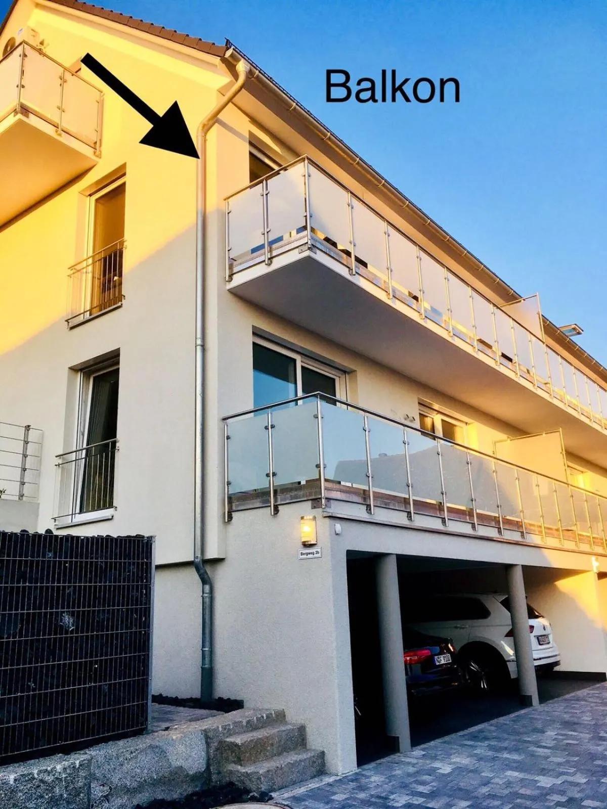 Property building in Ferienwohnung Seeblick
