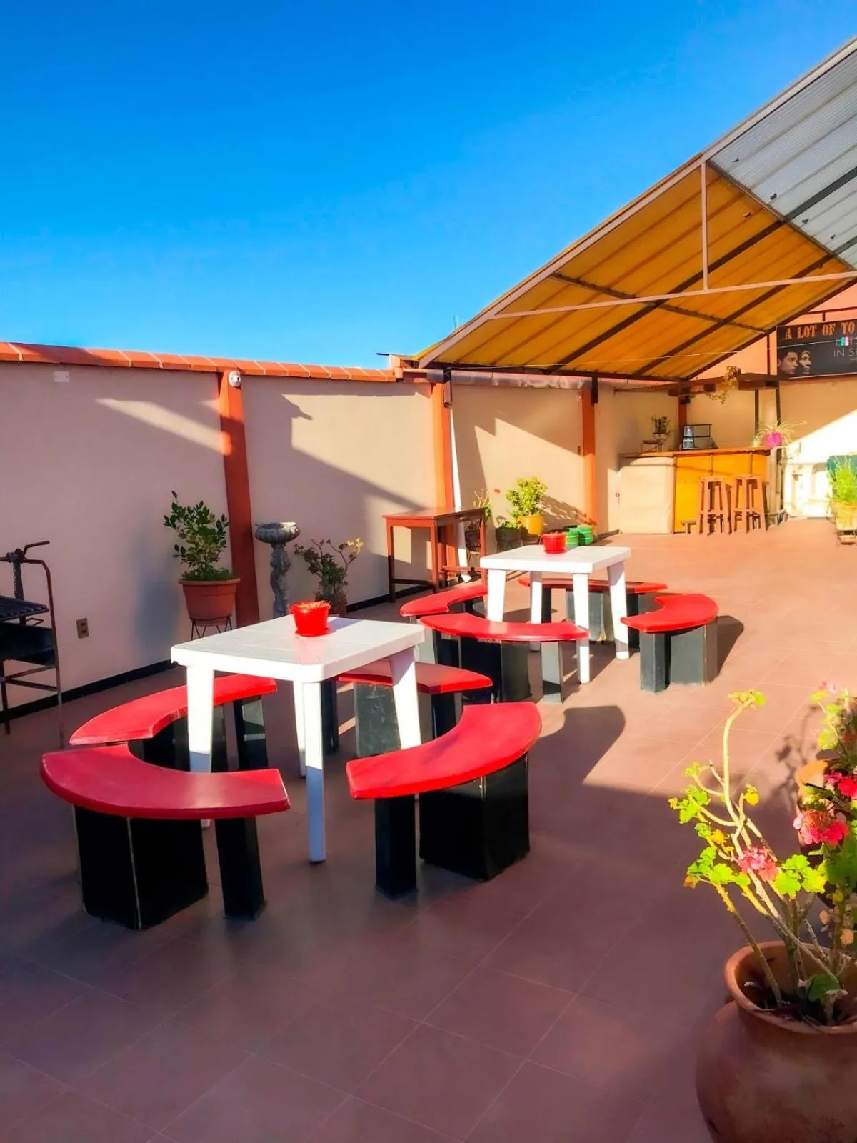 Balcony/Terrace in Cittadella Hostal