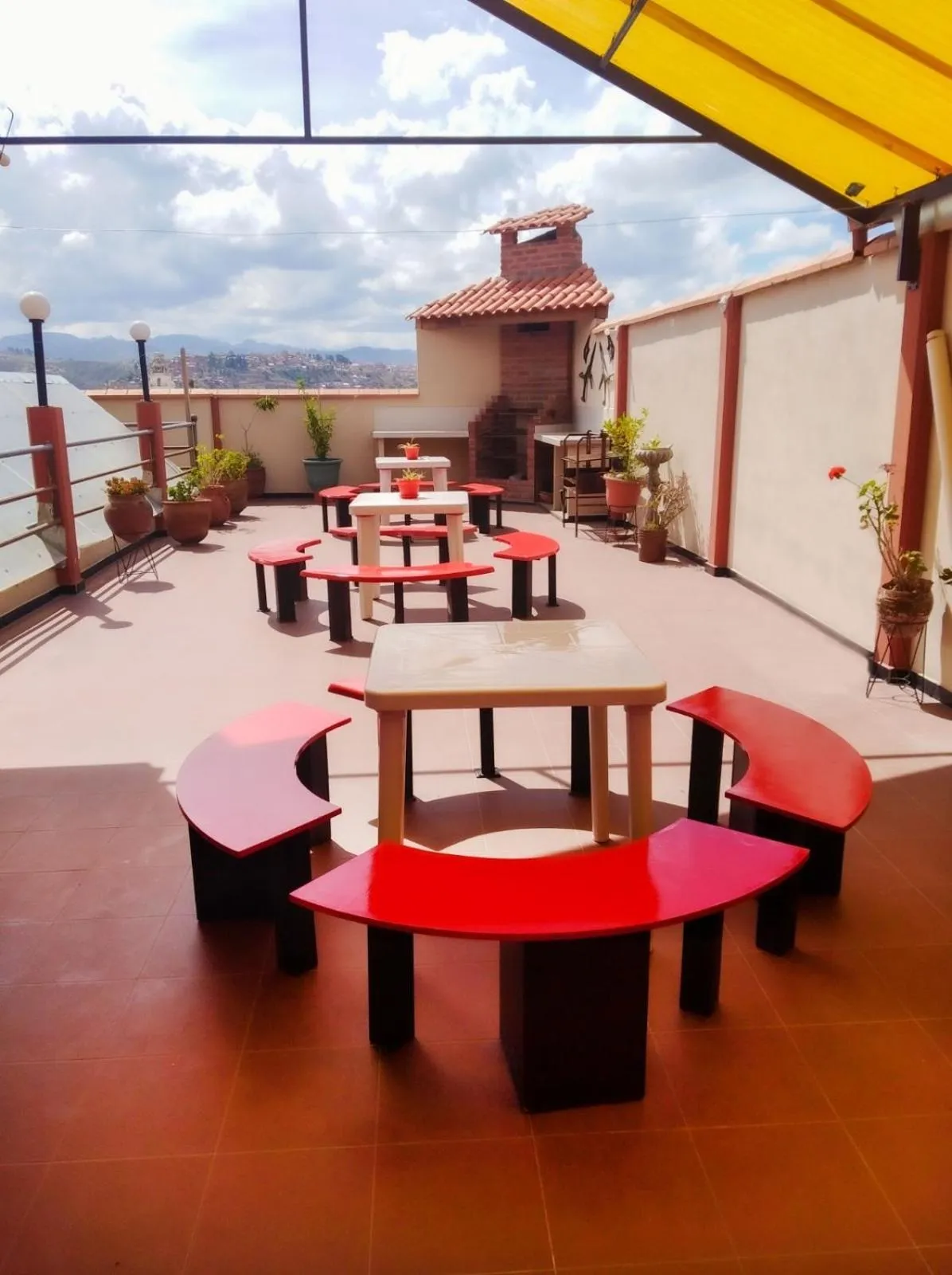 Balcony/Terrace in Cittadella Hostal