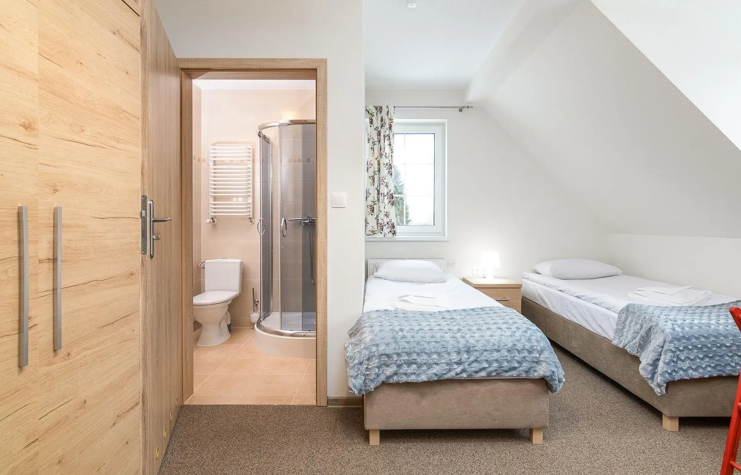 Shower, Bed in Róża Sudetów