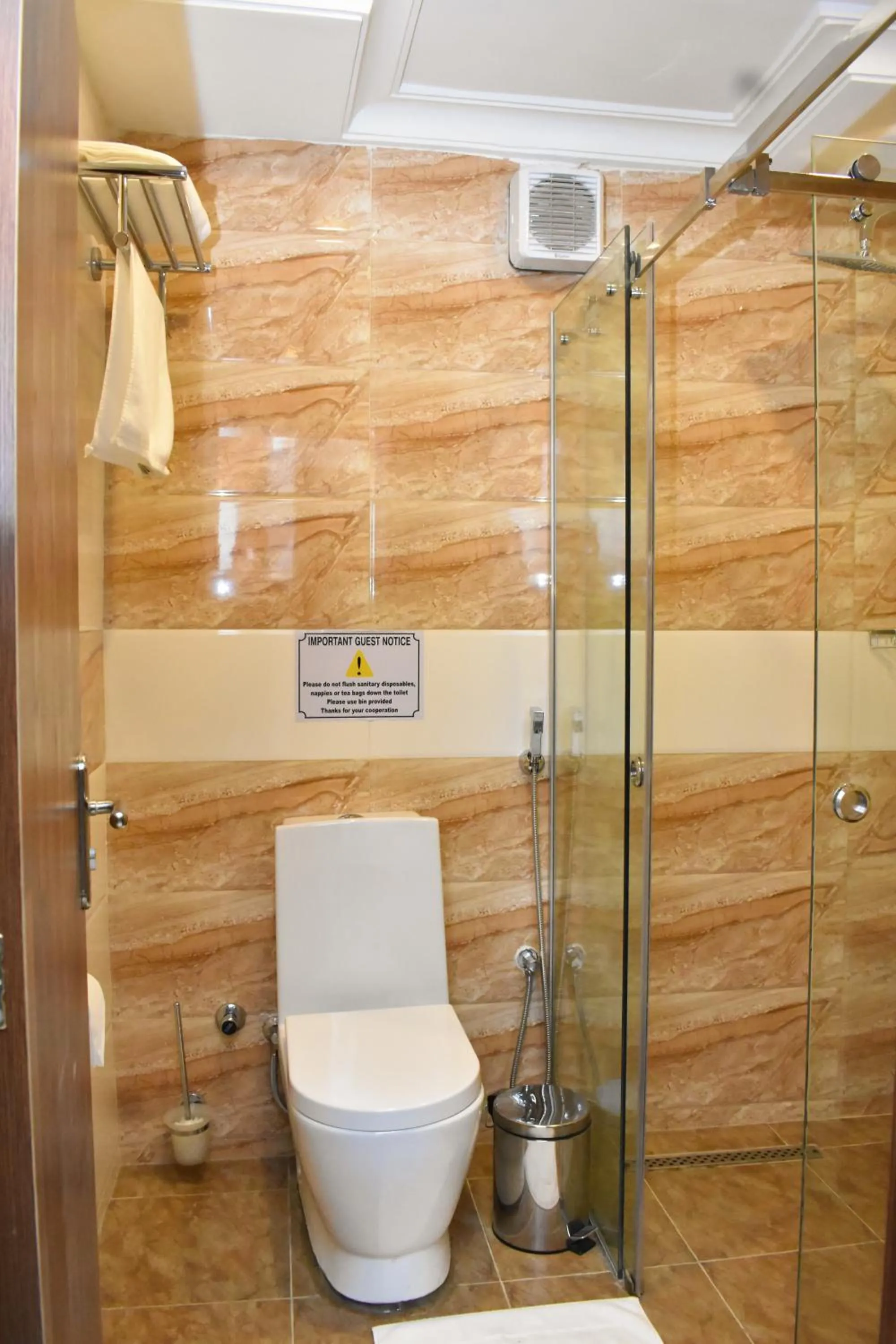 Bathroom in Qualibest Grand Hotels