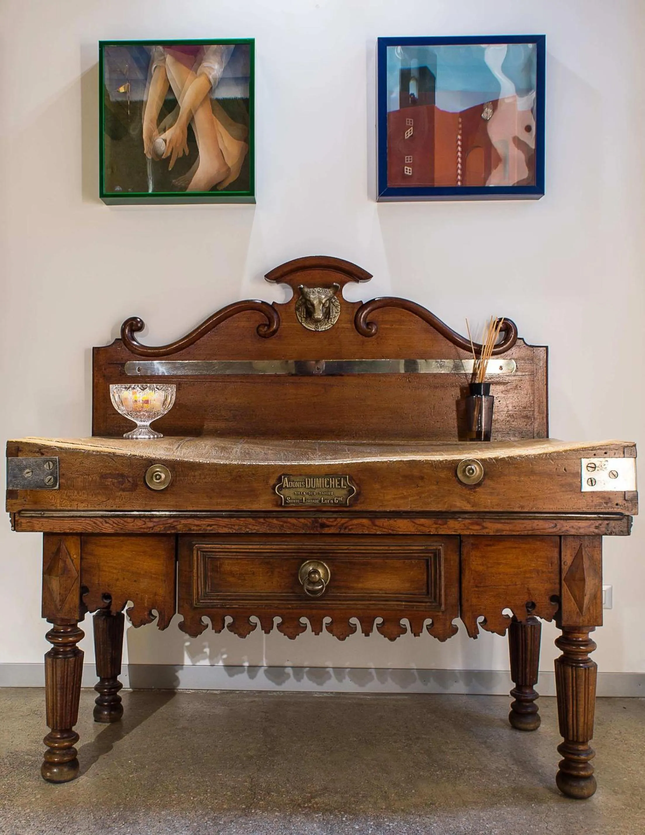 Decorative detail in Hotel La Rovere