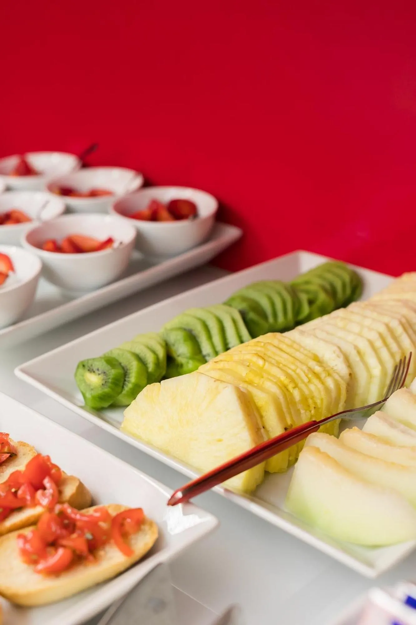 Buffet breakfast in Hotel La Rovere