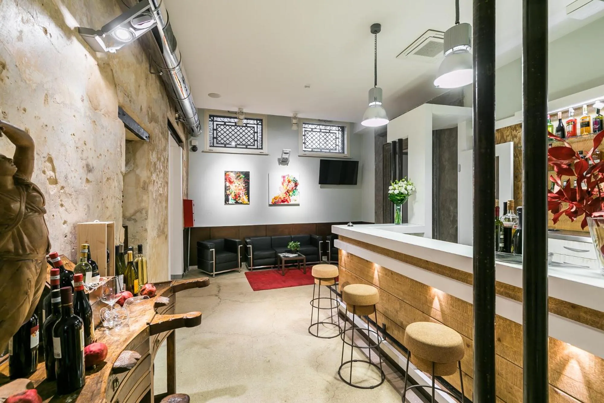 Lounge or bar in Hotel La Rovere