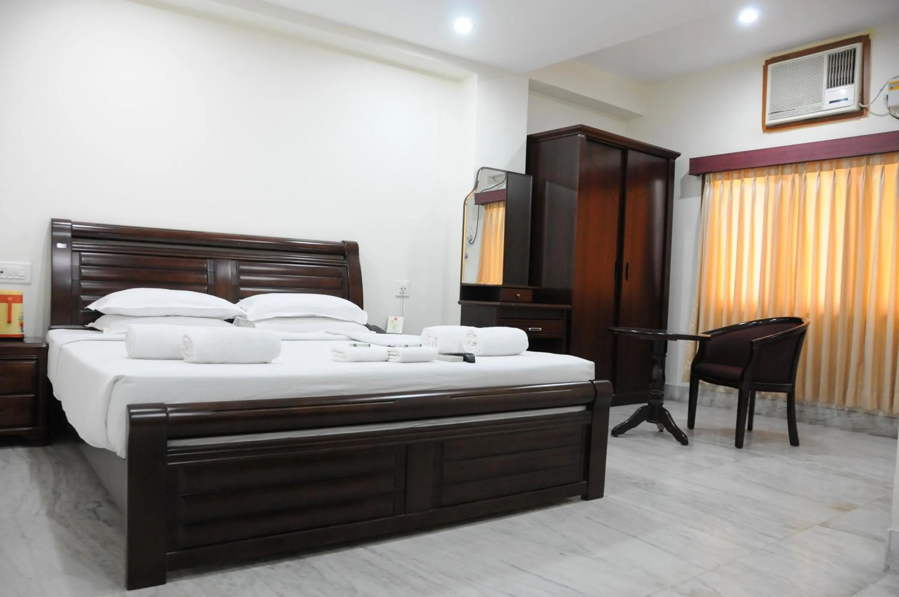 View (from property/room), Bed in Lloyds Serviced Apartments, Near Music Academy