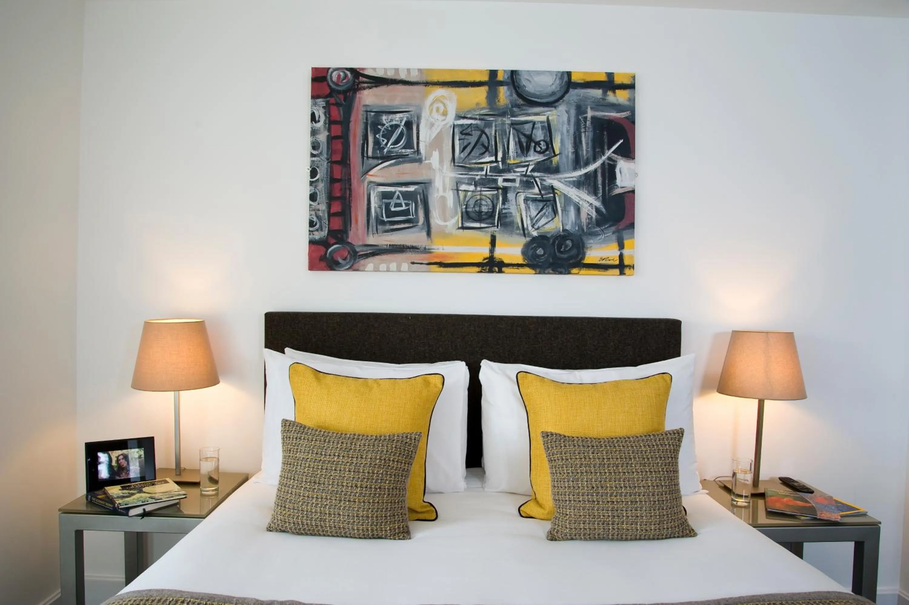 Decorative detail, Bed in The Rosebery by Supercity Aparthotels