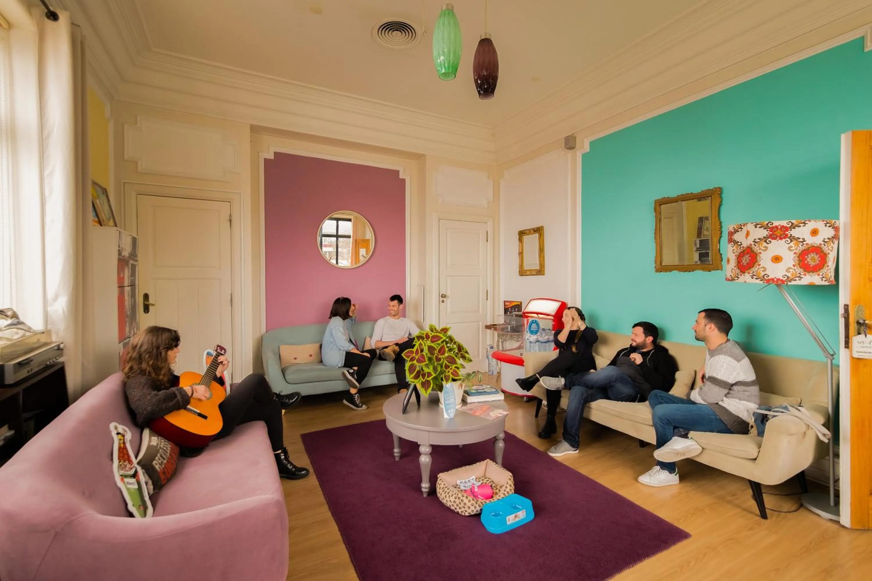 People in Sunset Destination Hostel