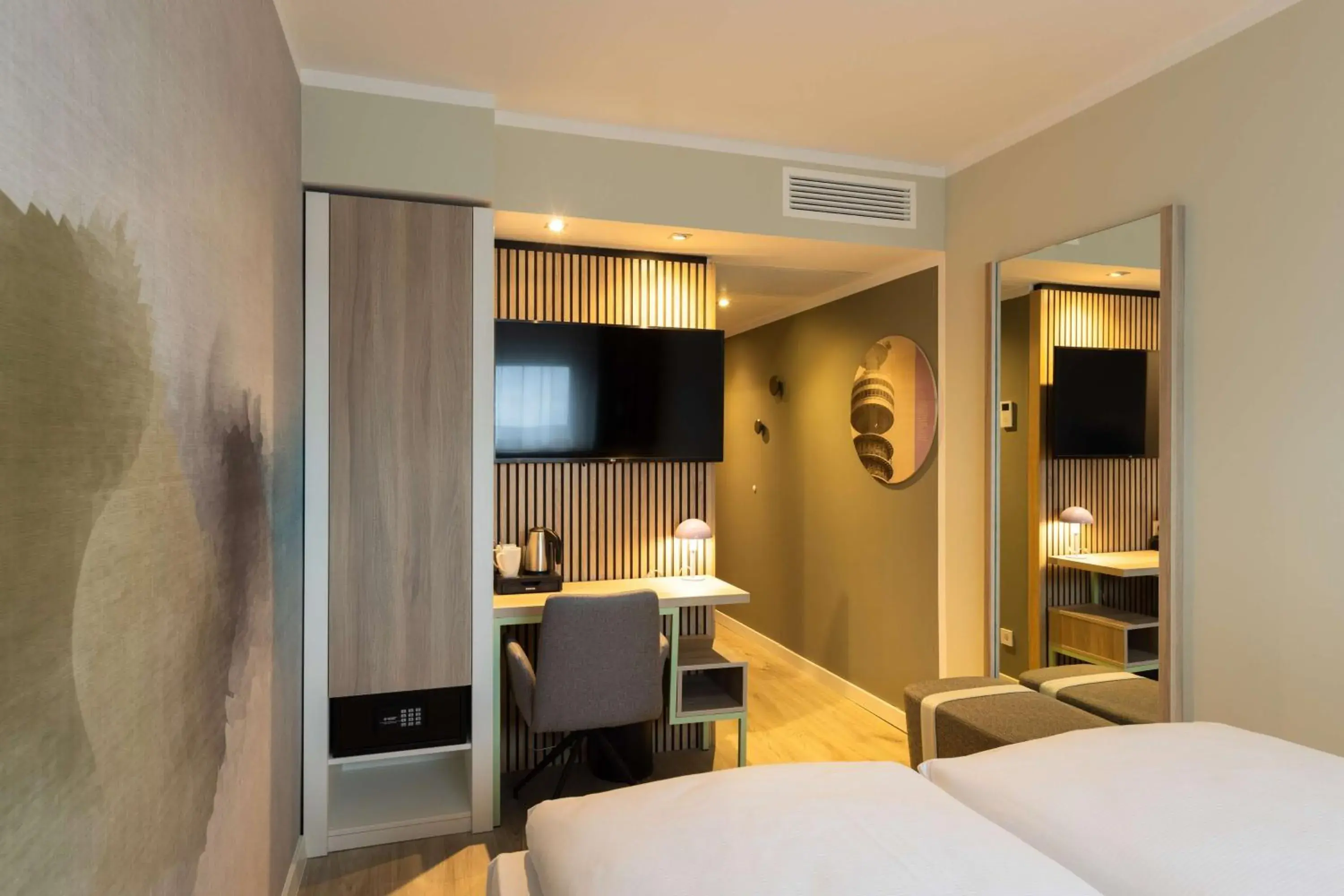 Bedroom, Bed in The Rilano Hotel München Bedroom, Bed in The Rilano Hotel München