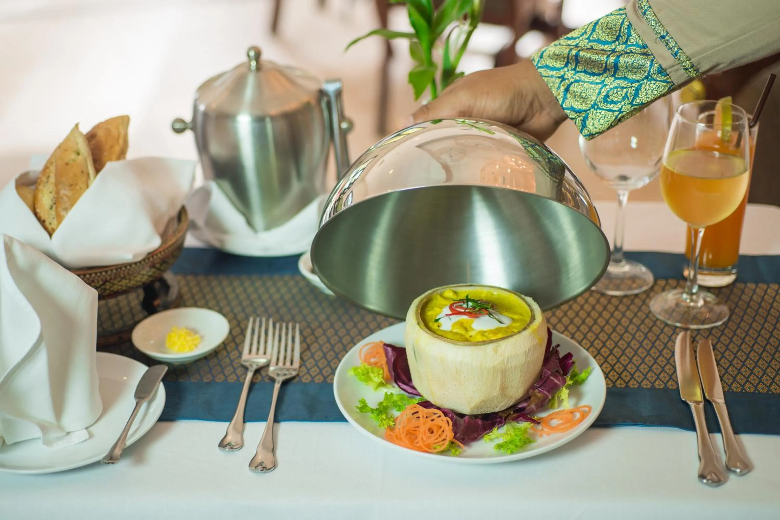 Bedroom in Lotus Blanc Resort