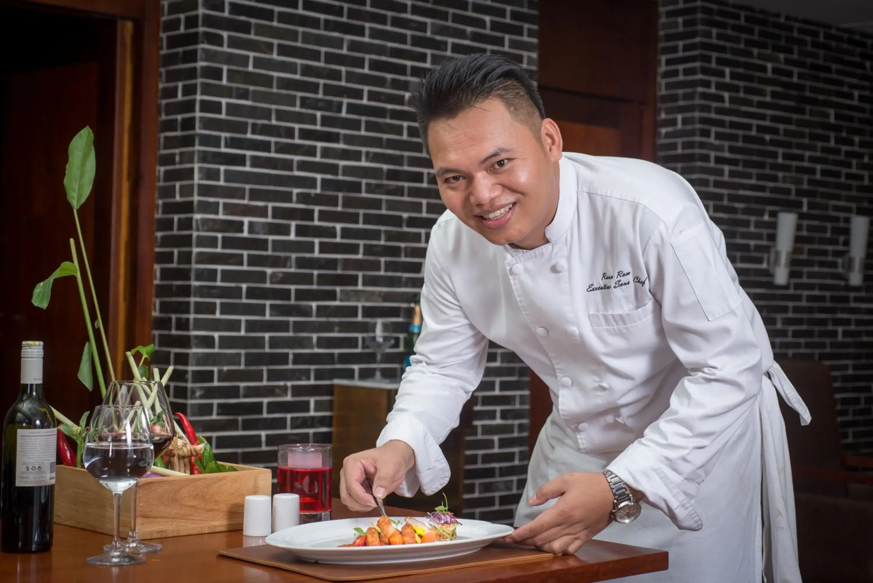 Food and drinks in Lotus Blanc Resort Food and drinks in Lotus Blanc Resort