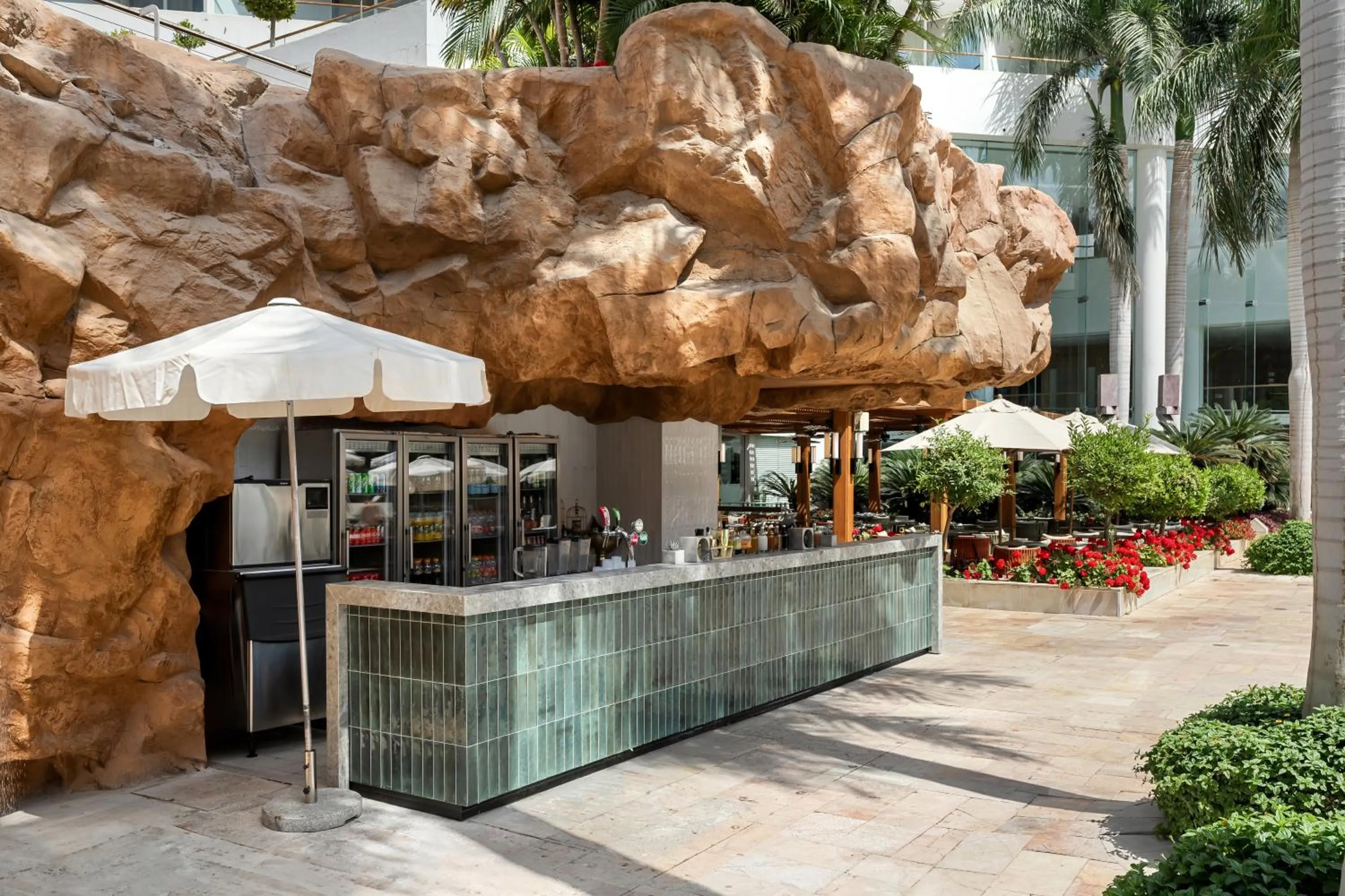 Patio in Royal Beach Eilat by Isrotel Exclusive