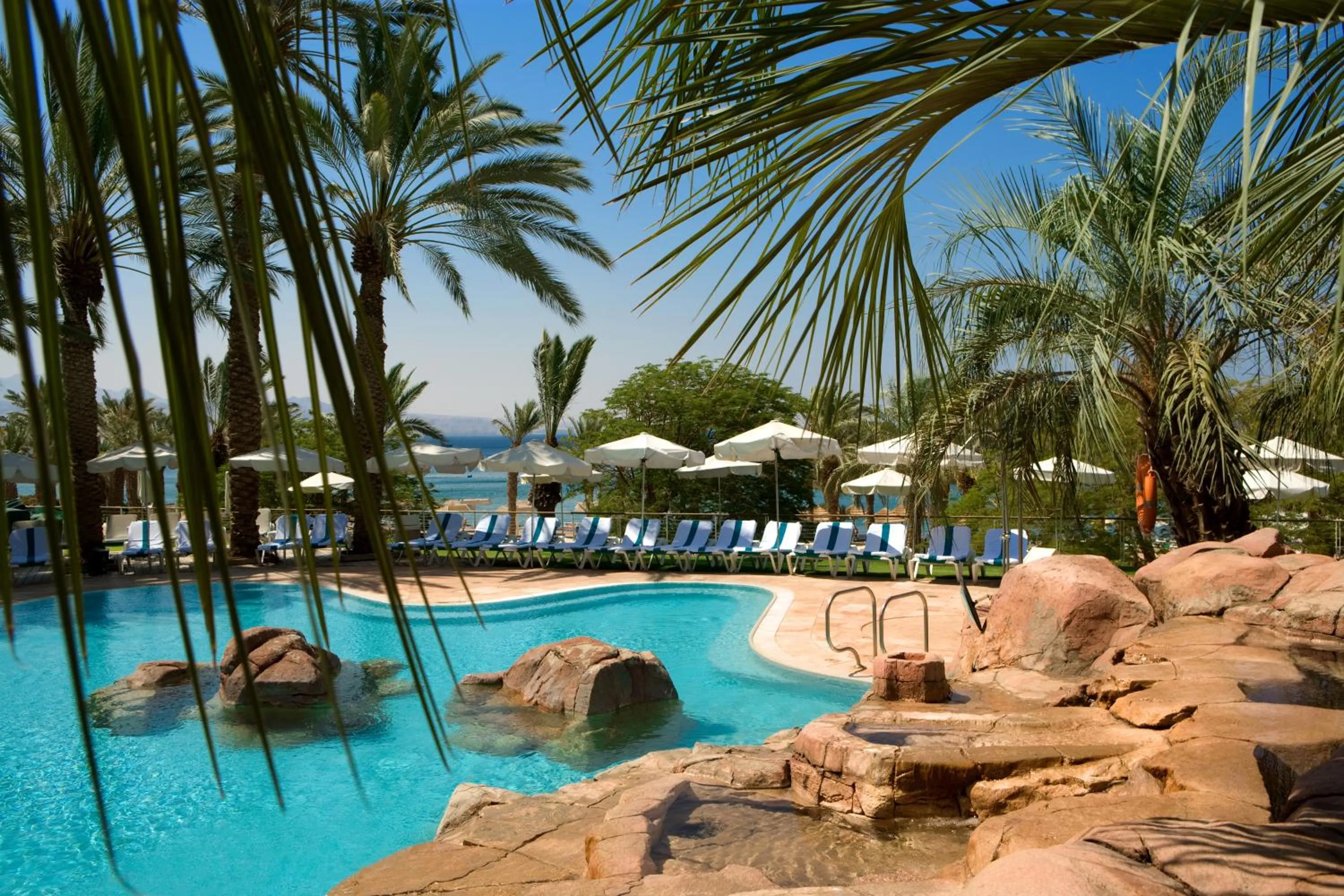 Swimming pool in Royal Beach Eilat by Isrotel Exclusive