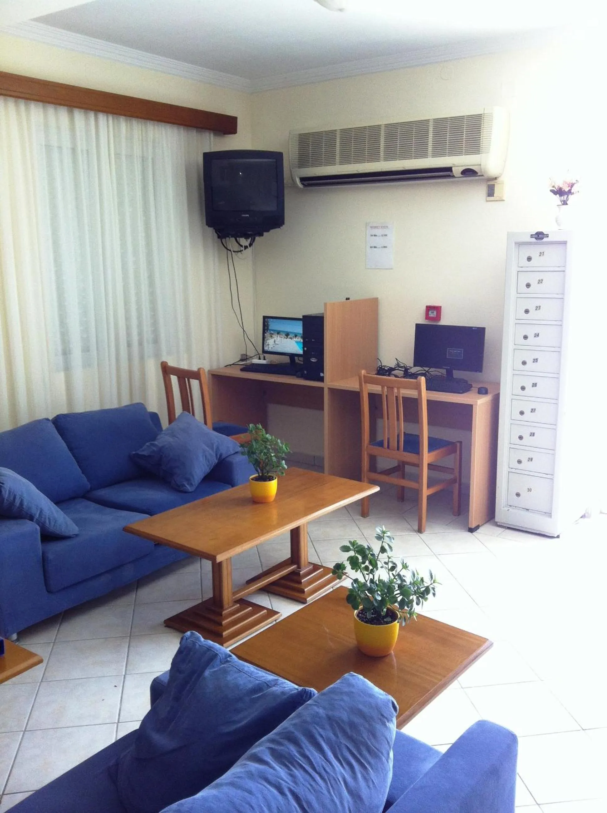 Lobby or reception in Andreolas Beach Hotel