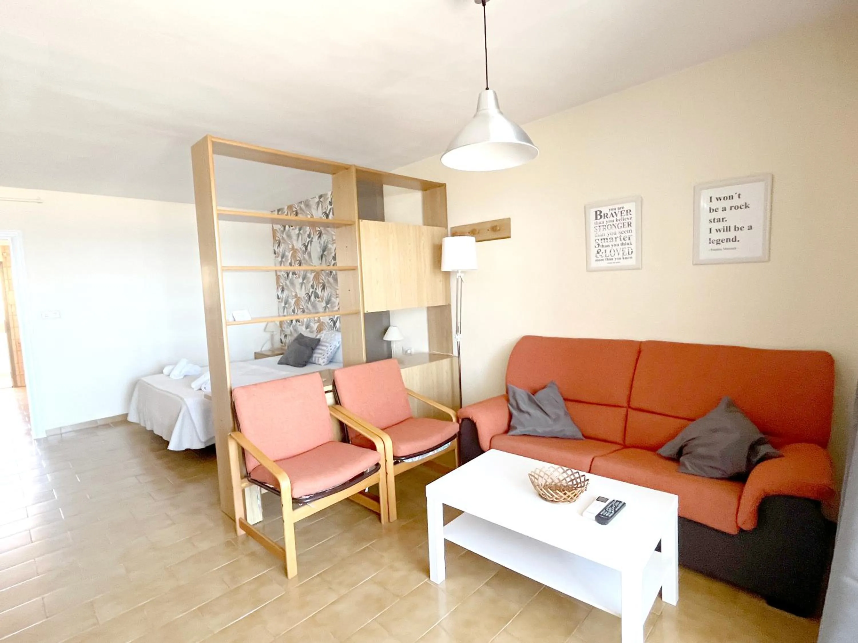 Bed in Apartamentos Acuario