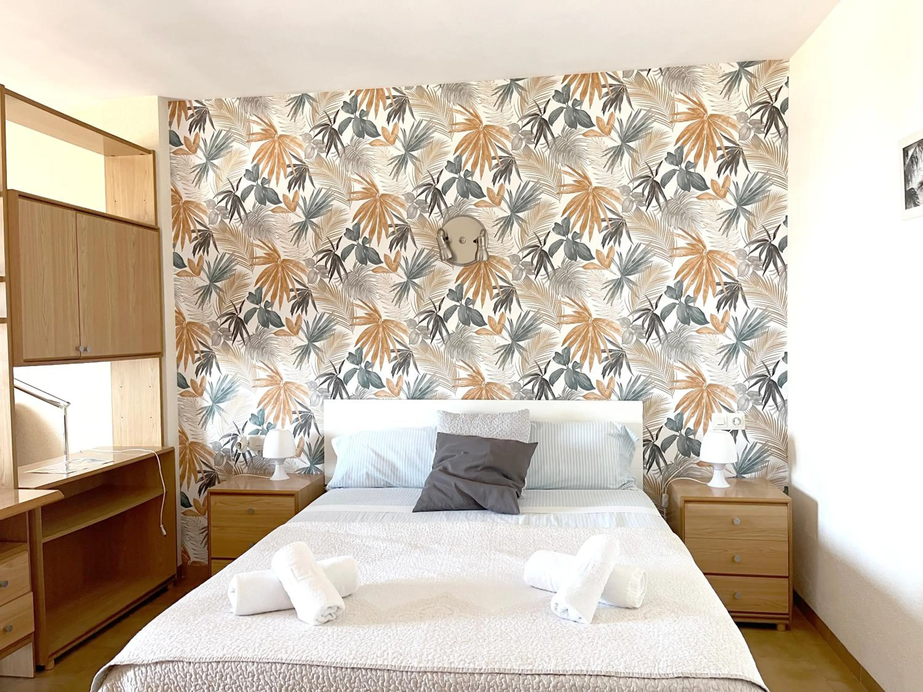 Bed in Apartamentos Acuario