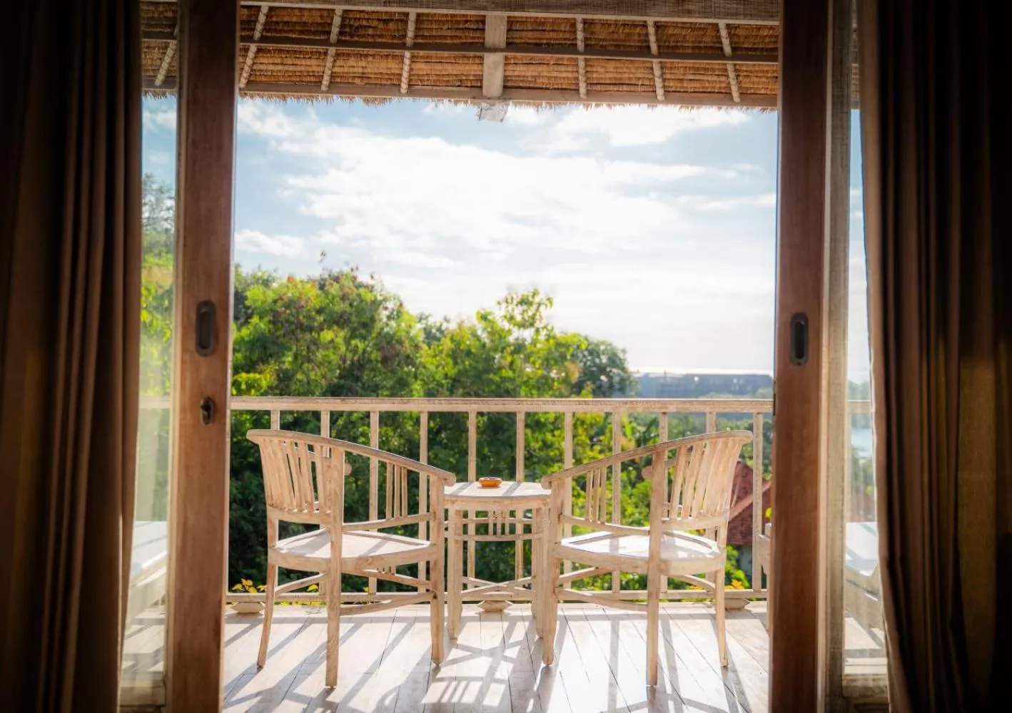 Balcony/Terrace in La Gautch Bungalow