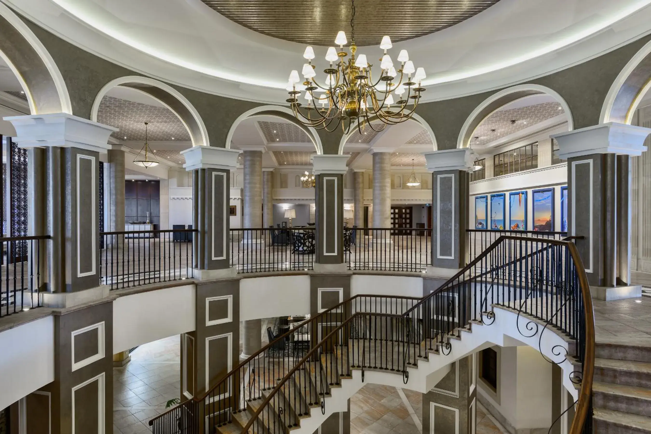 Lobby or reception in Elysium Lobby or reception in Elysium