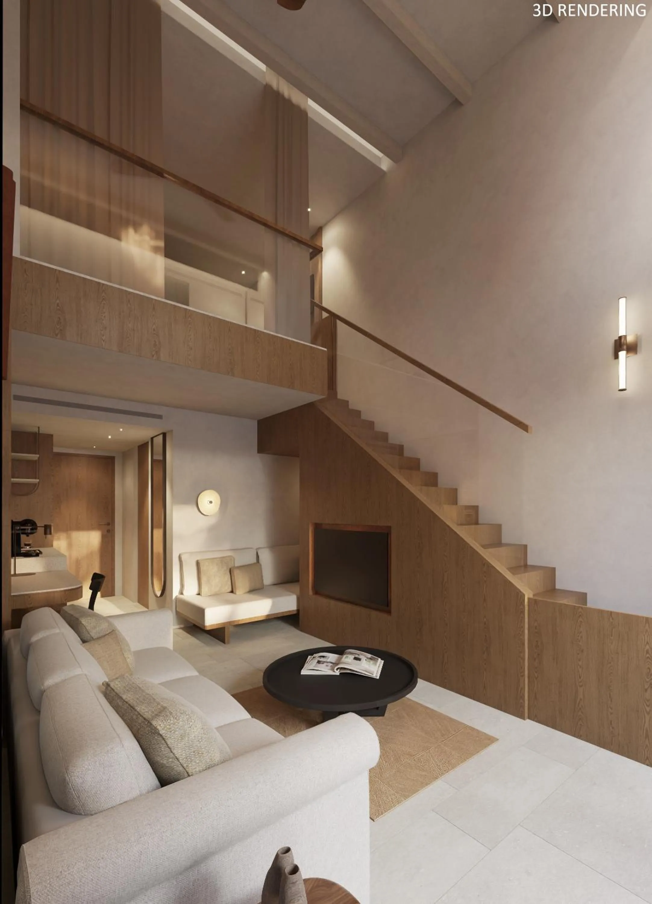 Living room, Bed in Elysium