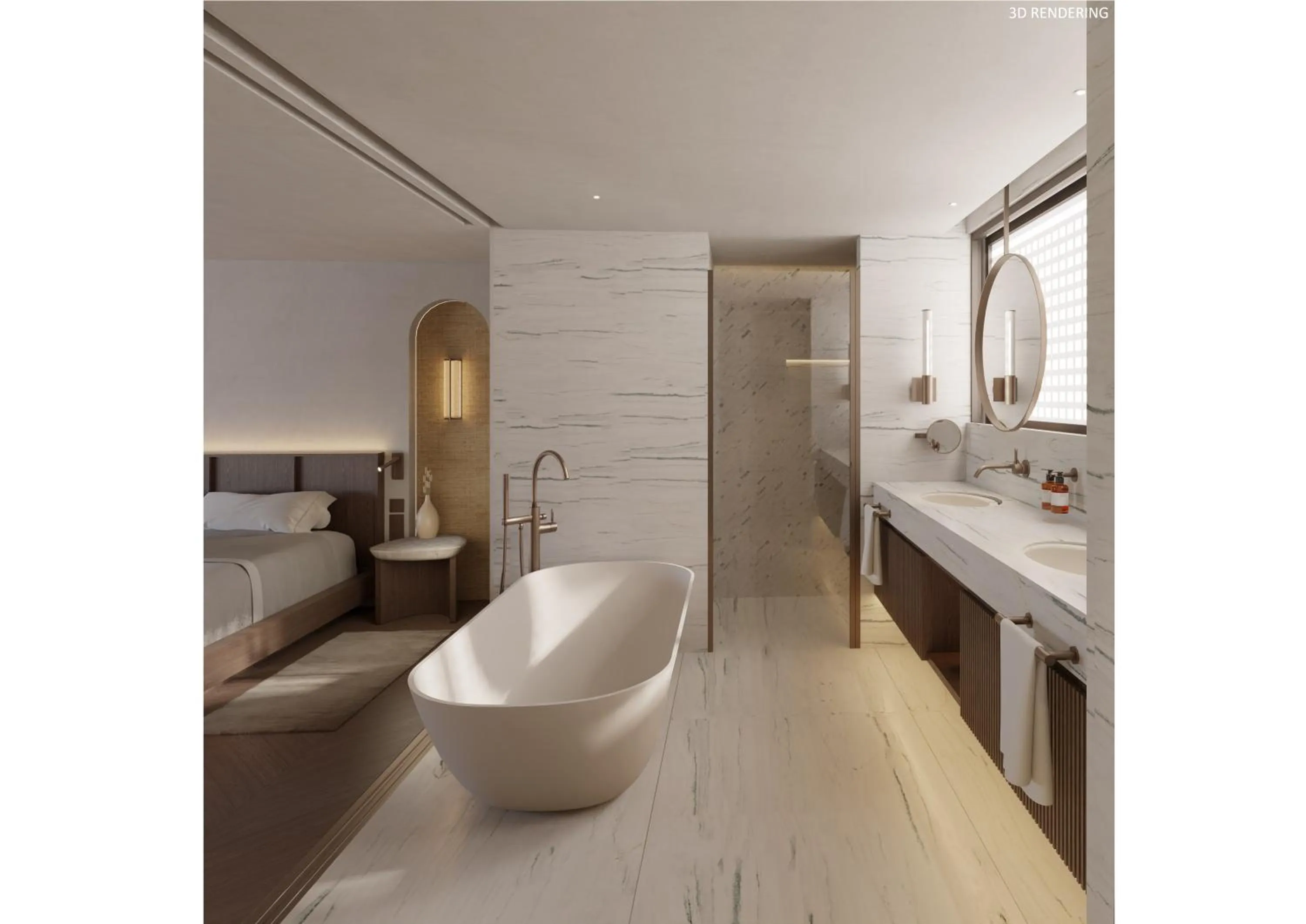 Bath, Bed in Elysium