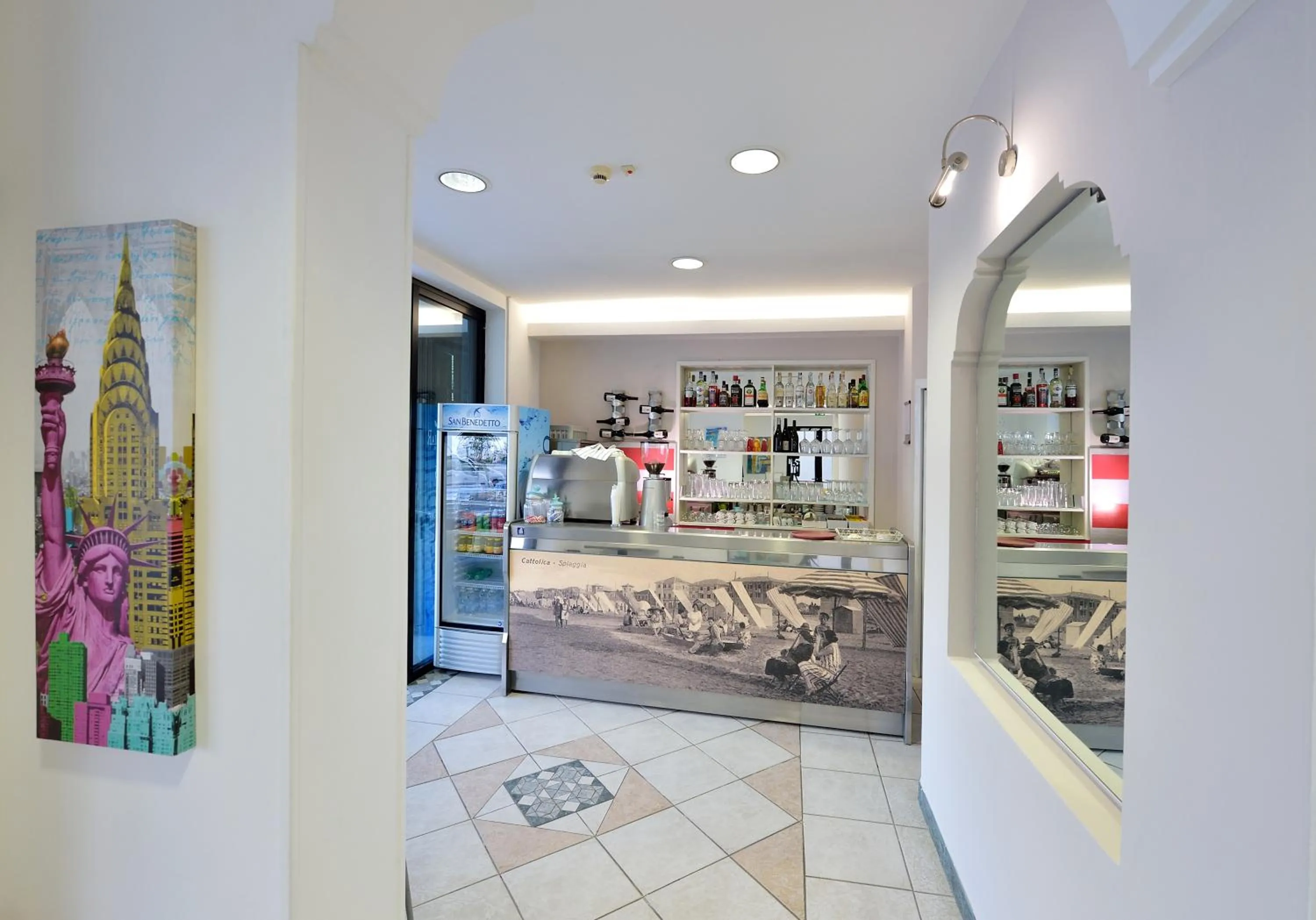 Lounge or bar in Hotel Oltremar B&B