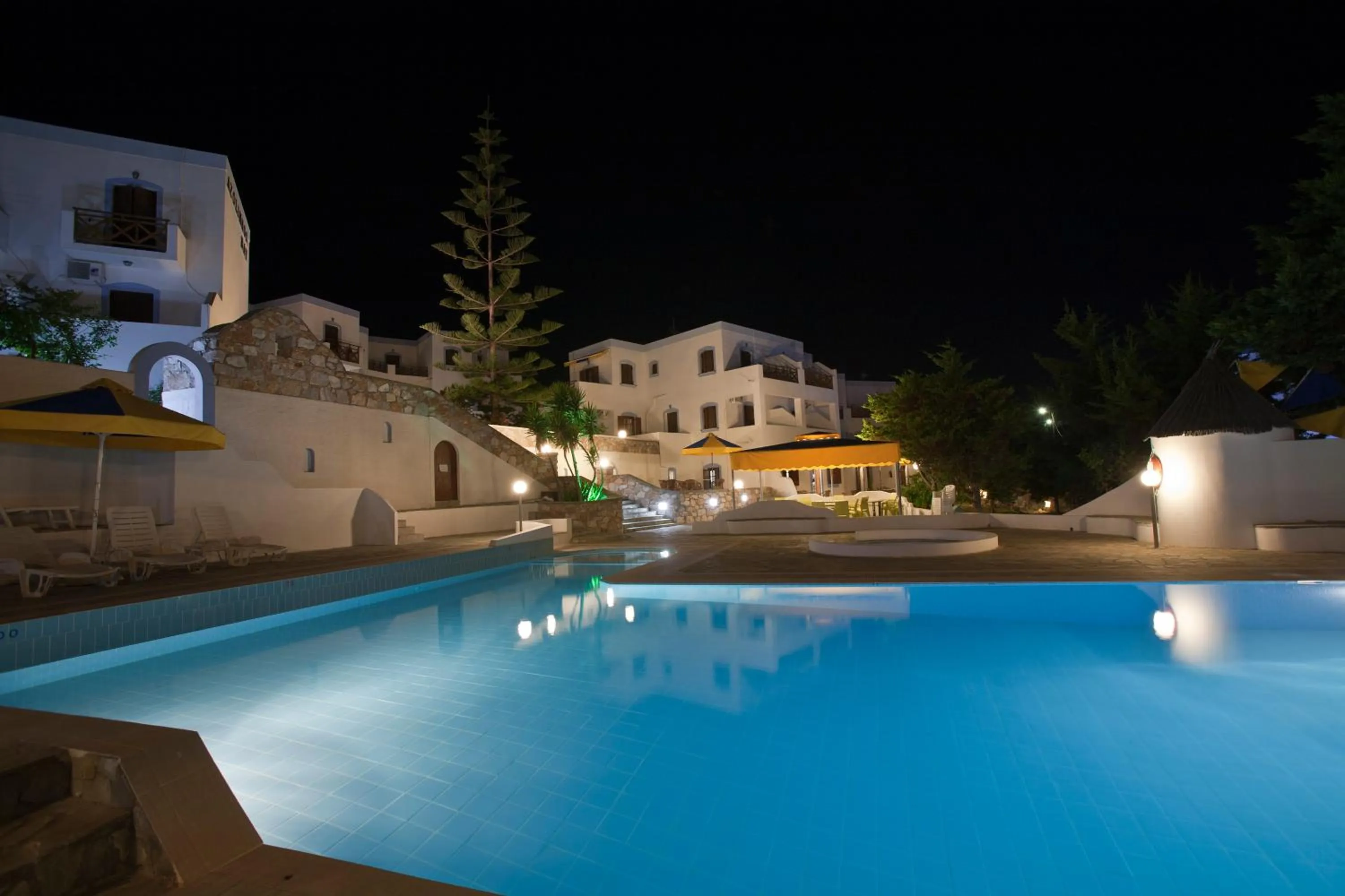 Night in Azolimnos Bay