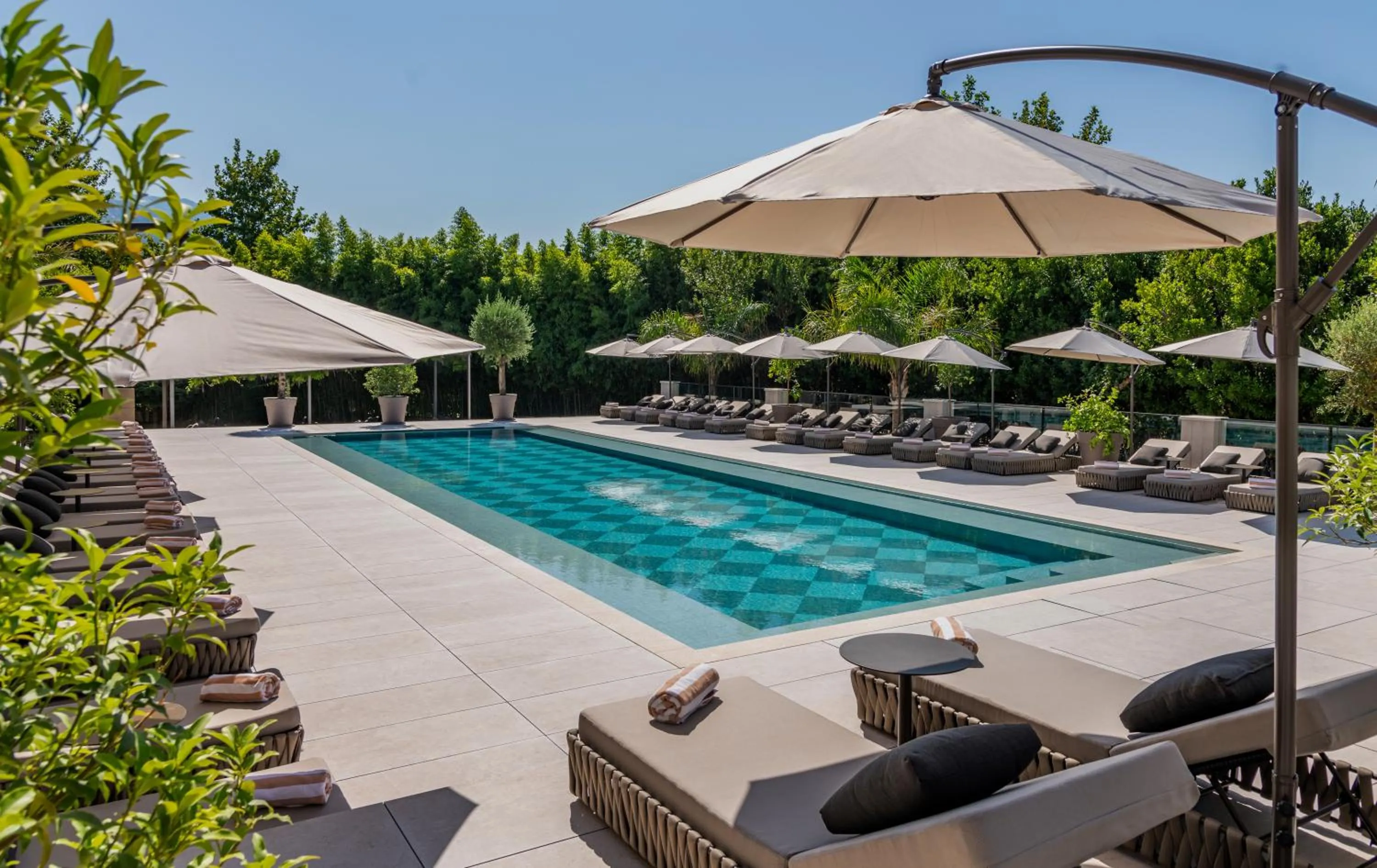 Swimming pool in Hotel President Solin