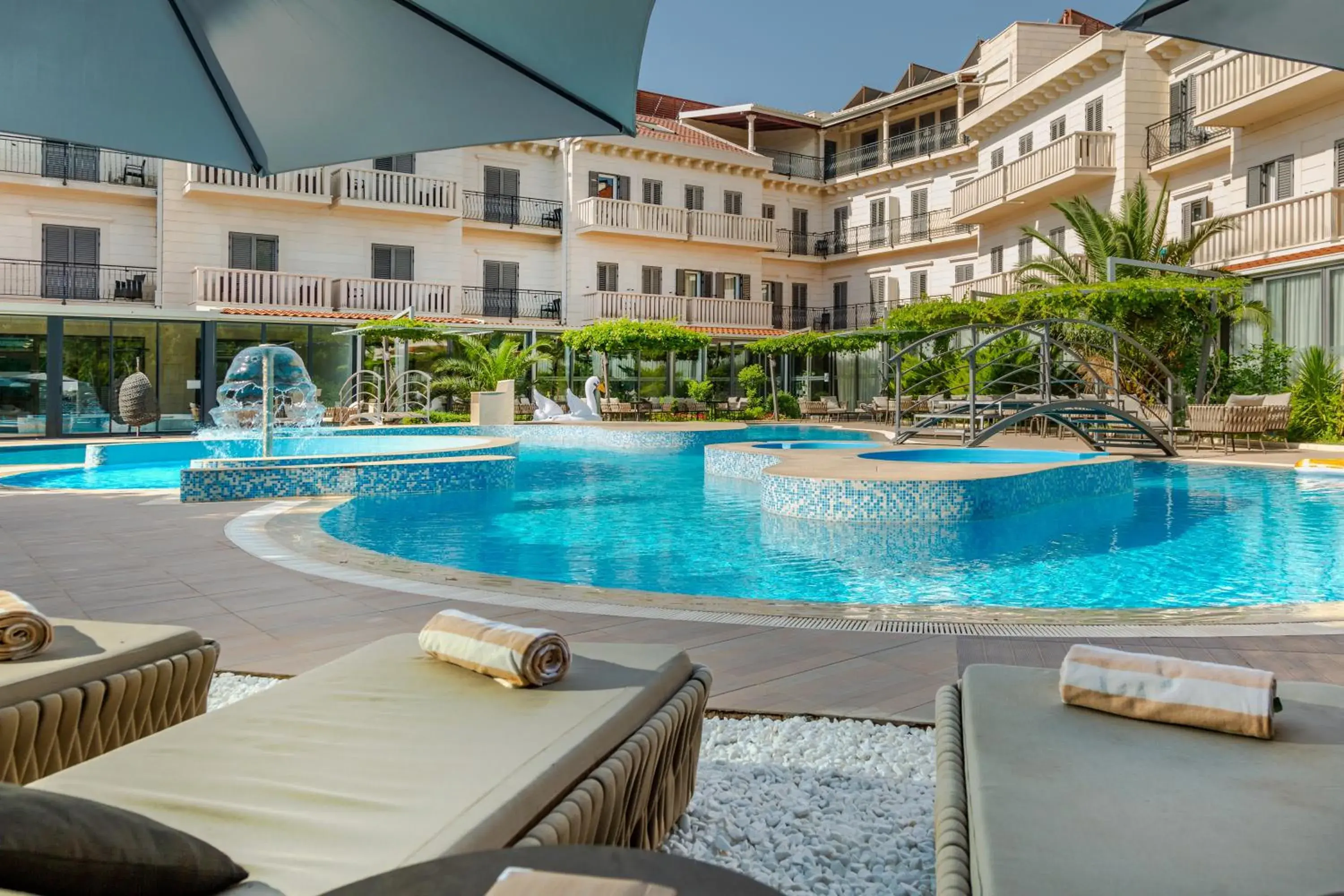 Swimming pool in Hotel President Solin Swimming pool in Hotel President Solin