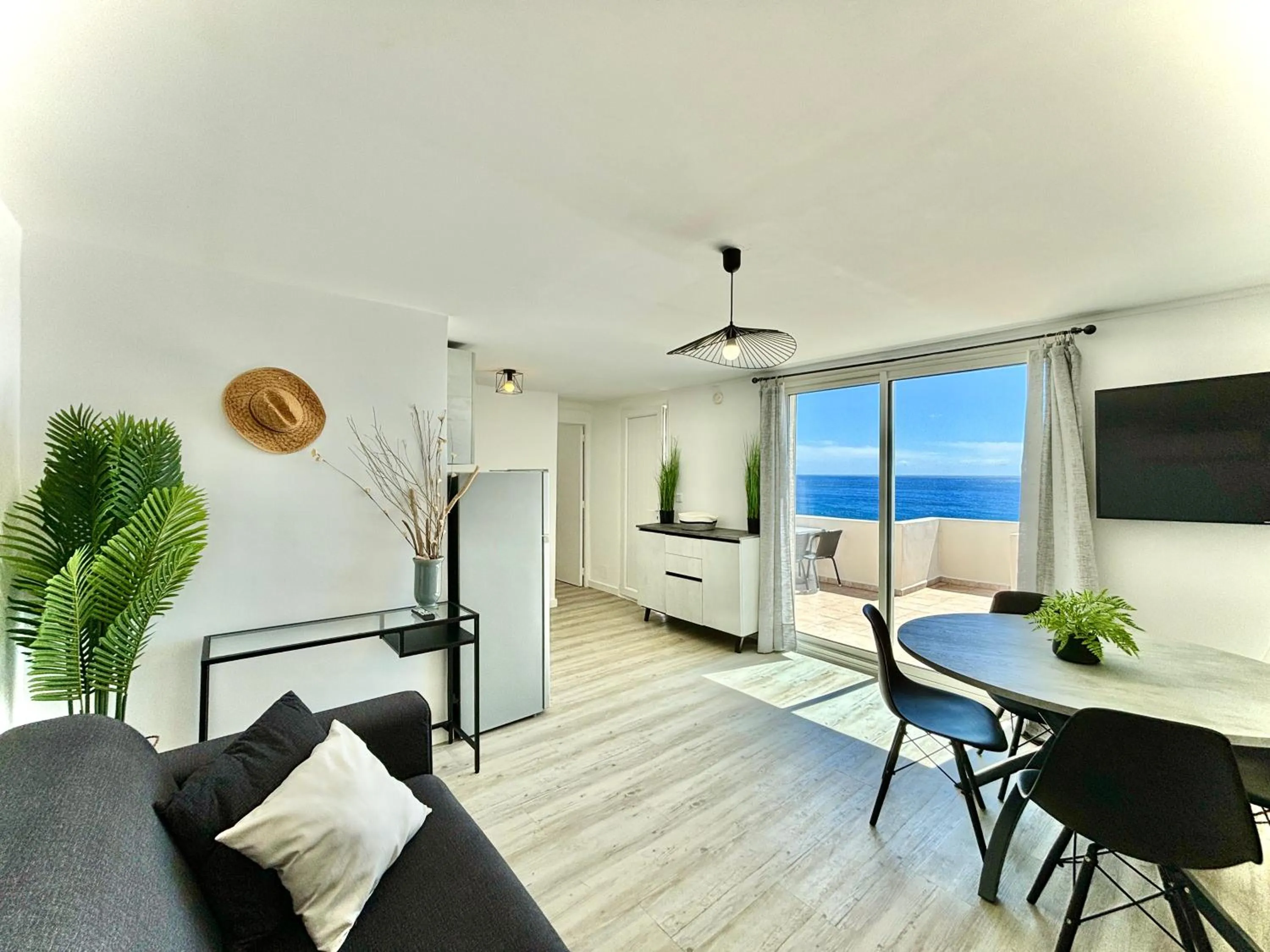 Living room, Bed in Residence Canella