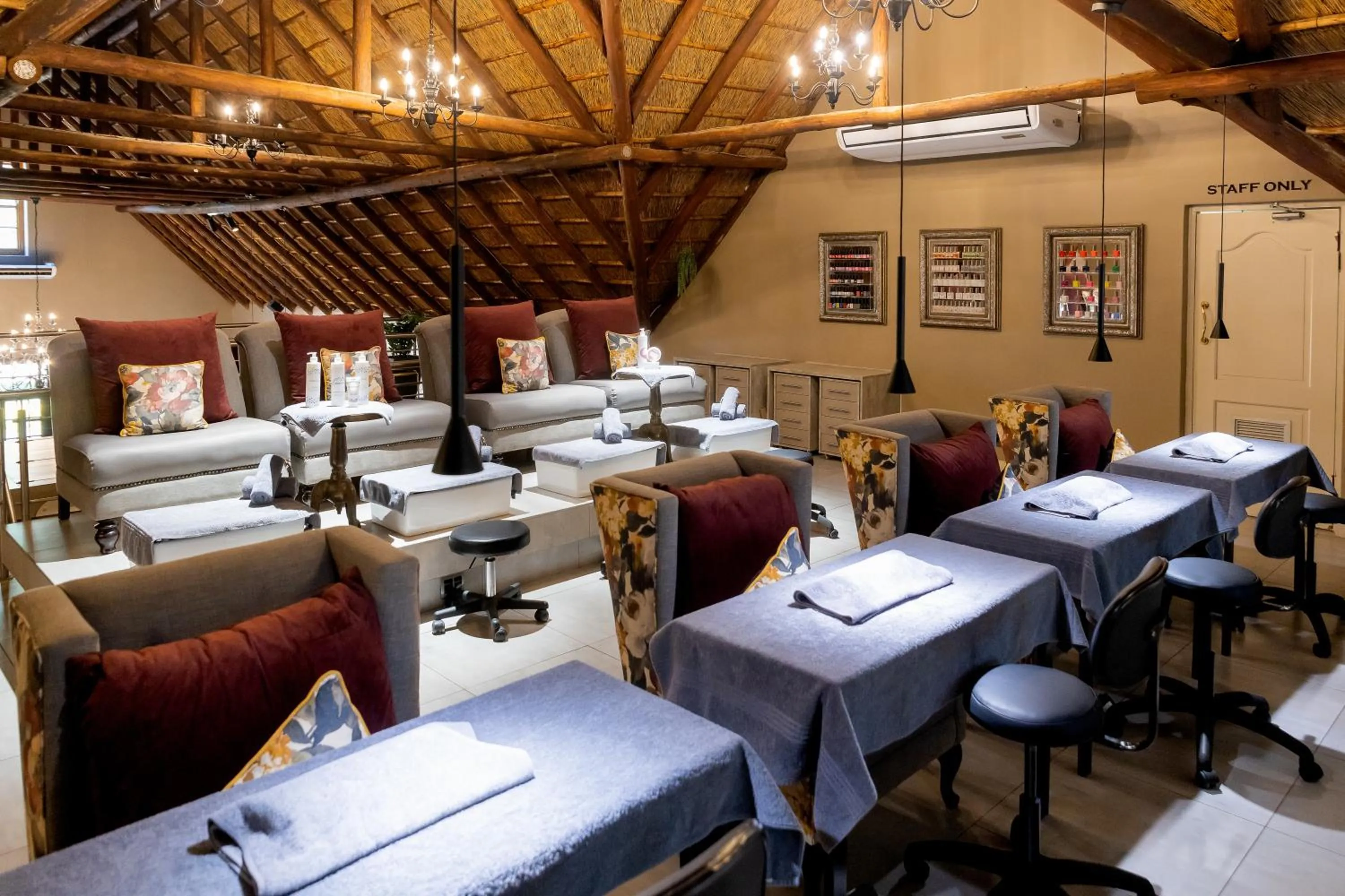 Spa and wellness centre/facilities in Kievits Kroon Gauteng Wine Estate