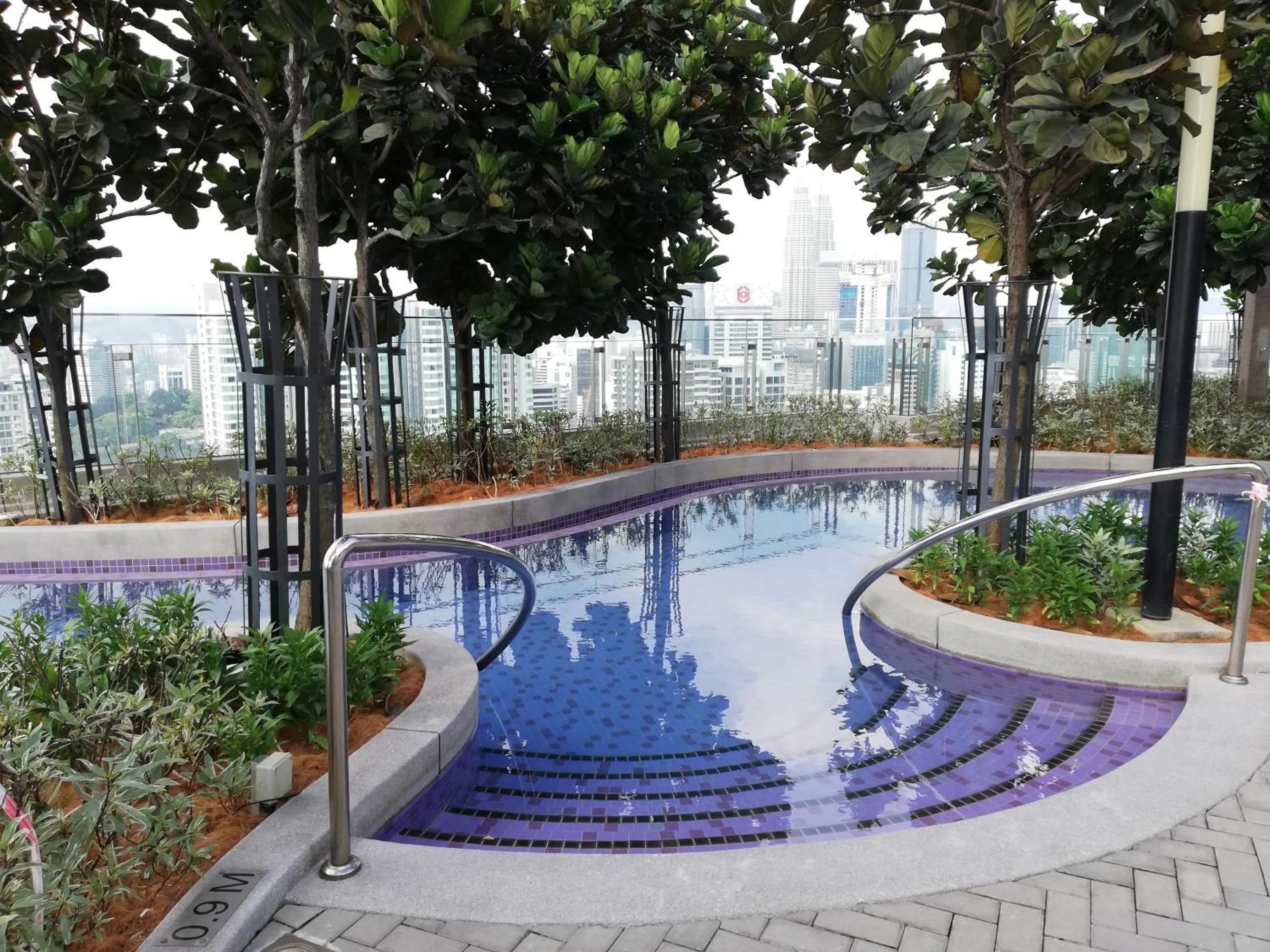 Pool view in The Robertson Bukit Bintang by Wowhome