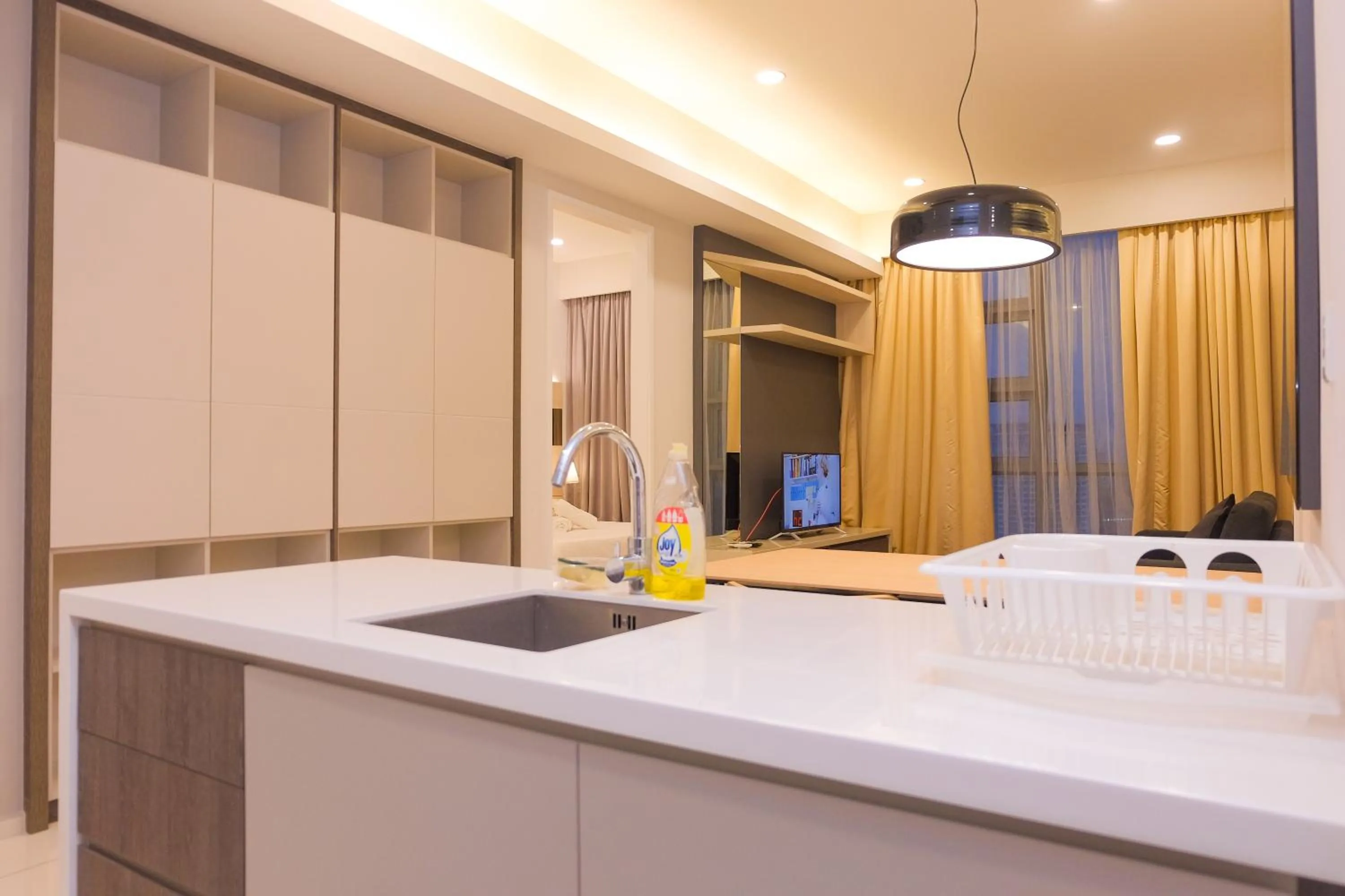 Kitchen or kitchenette in The Robertson Bukit Bintang by Wowhome