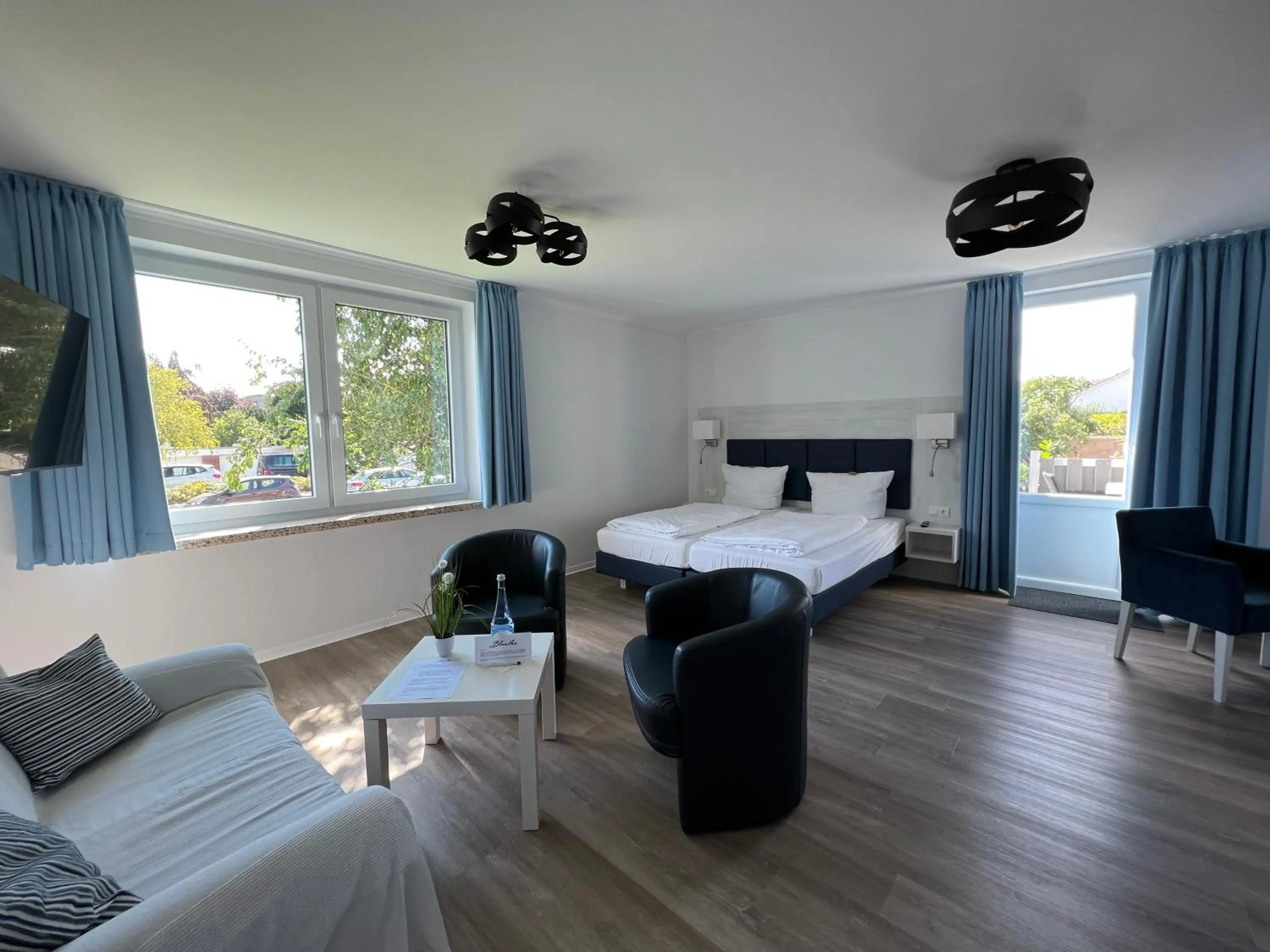 Bed in Gästehaus Blauth